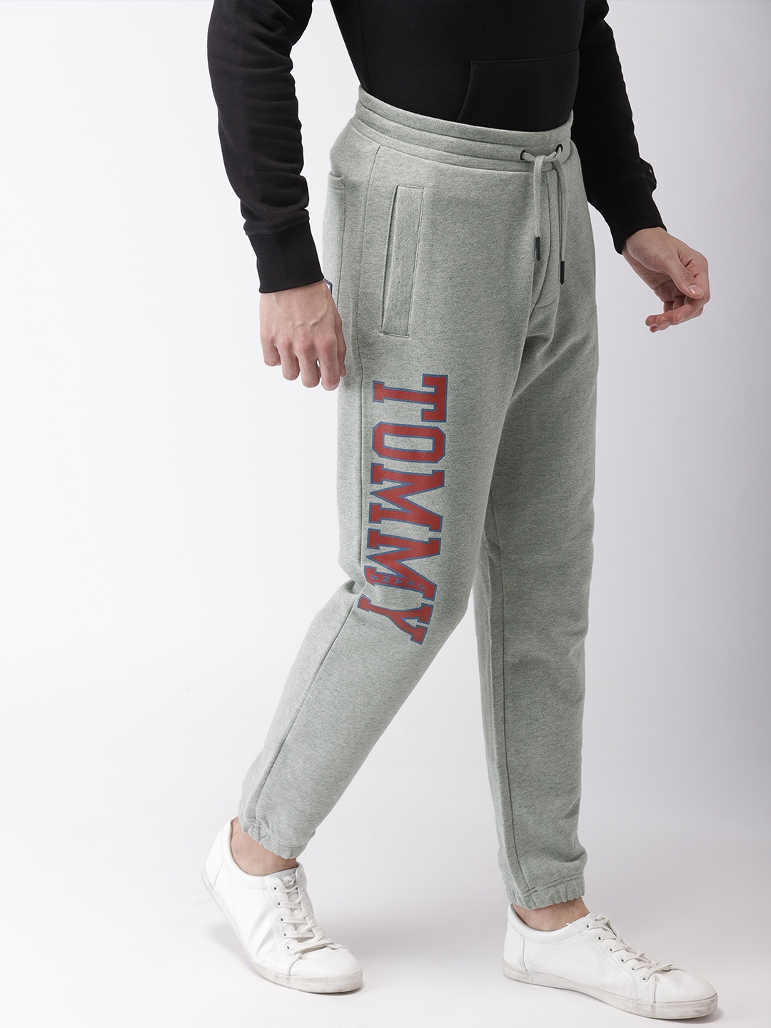 tommy hilfiger grey sweatpants