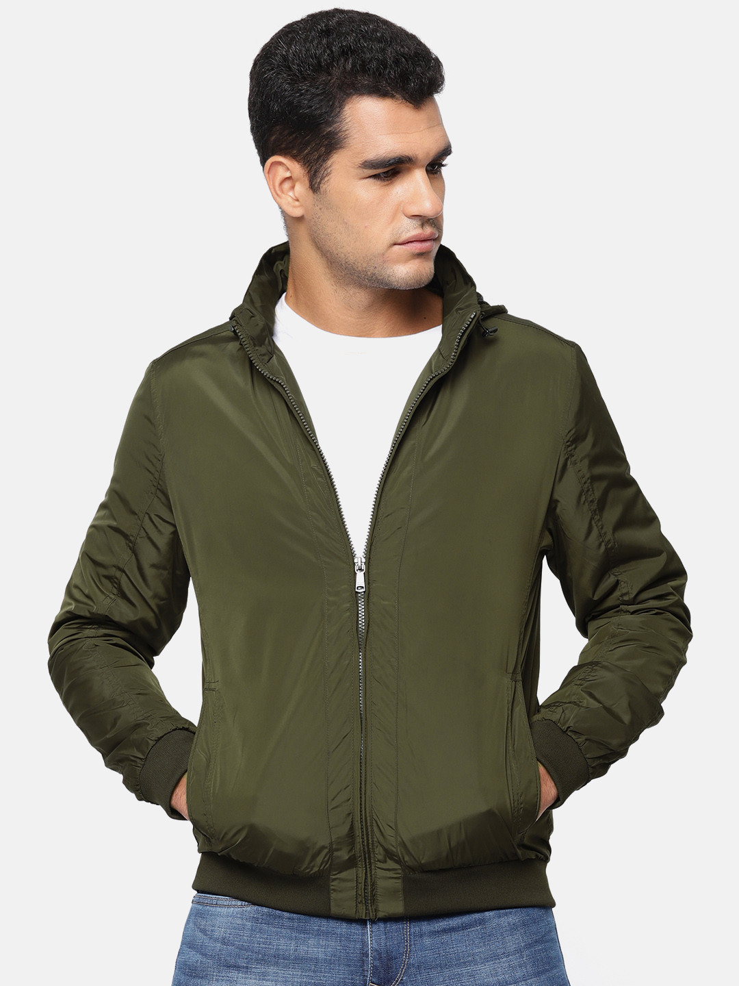 indian terrain bomber jacket