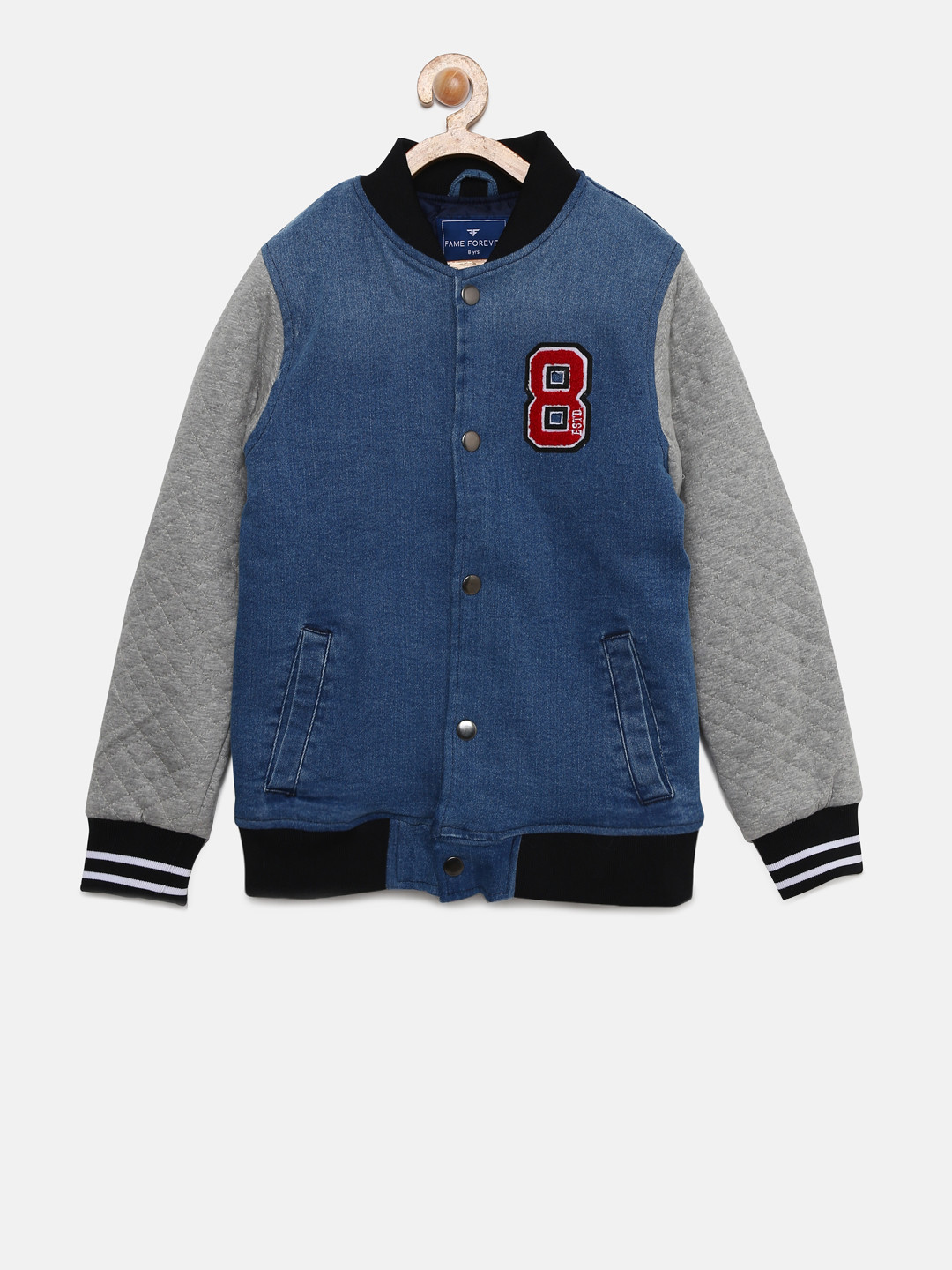 fame forever denim jacket