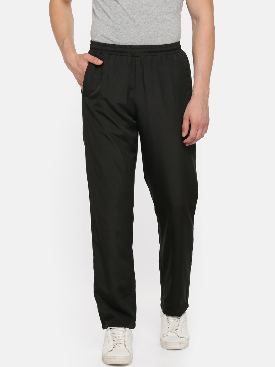 Ajile by Pantaloons Men Black Track Pants