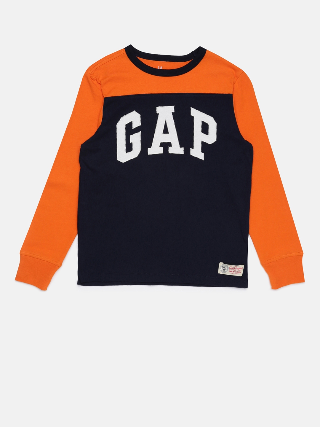 gap orange shirt