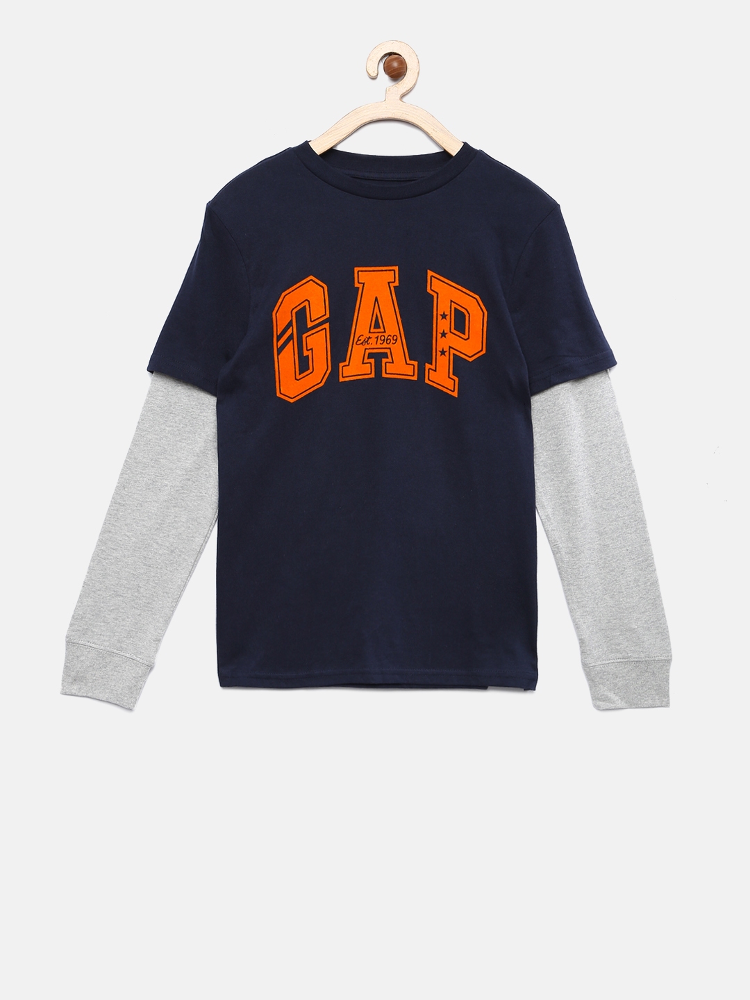 Buy Gap Boys Logo 2 In 1 T Shirt Tshirts For Boys 7215878 Myntra