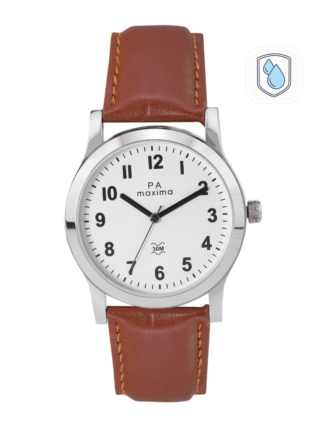 maxima Men Regular Straps Analogue Watch 44688LMGI