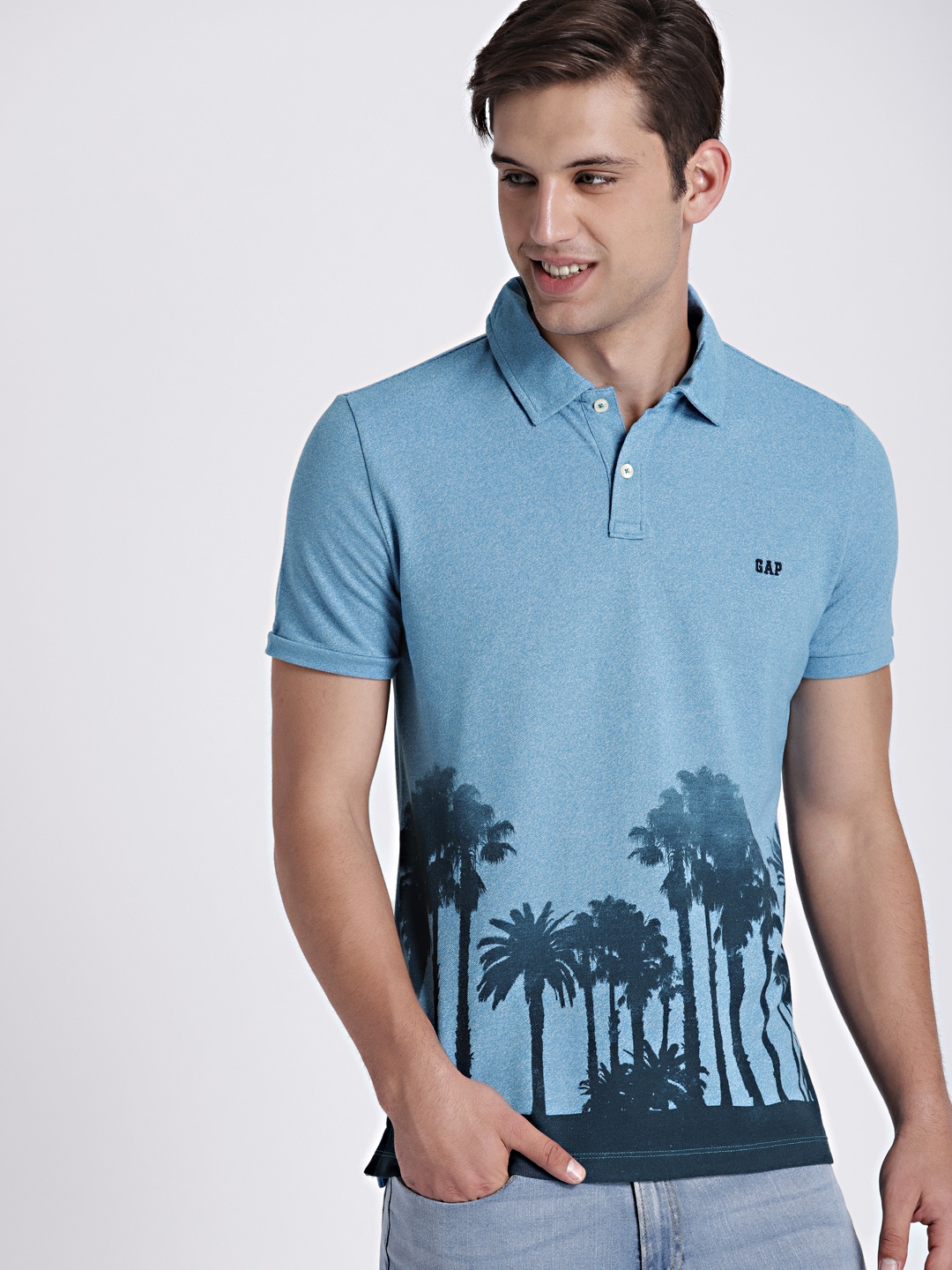 printed polo t shirts