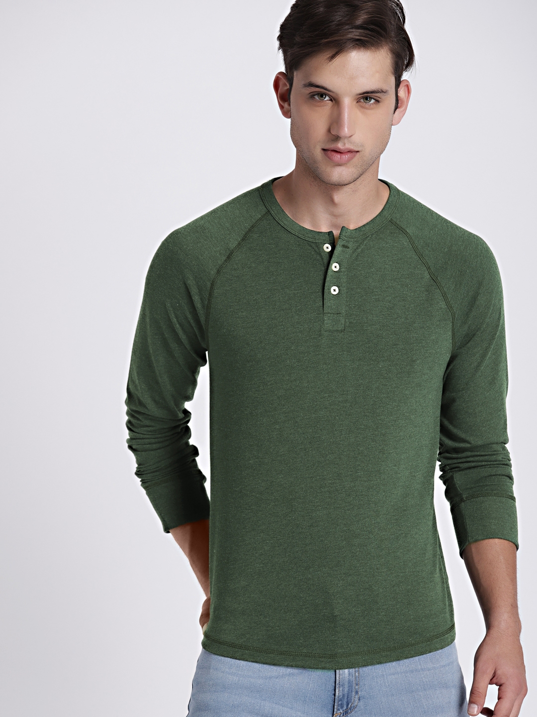 gap henley long sleeve