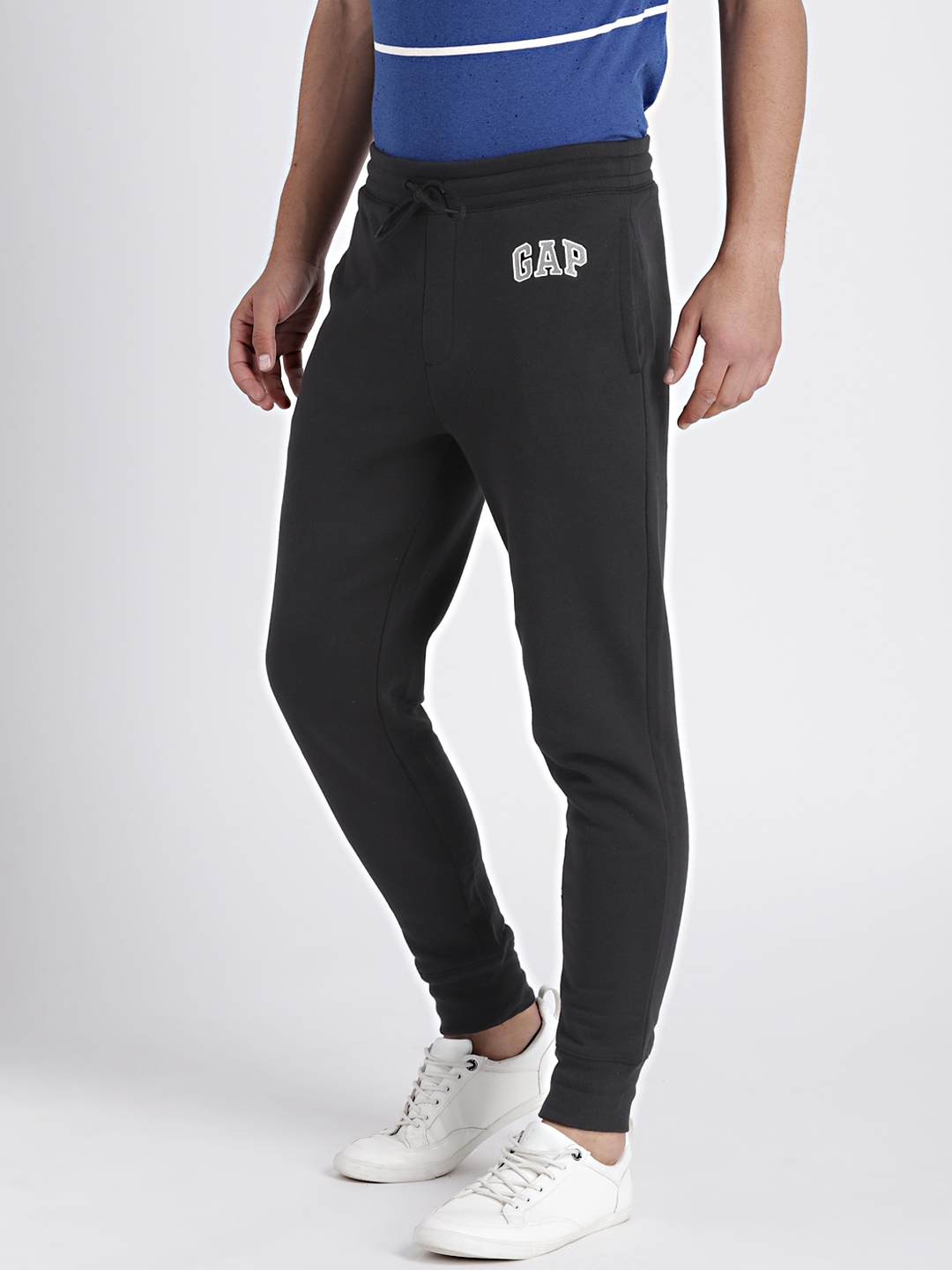 Buy Gap Print Logo Fleece Joggers from Next Denmark