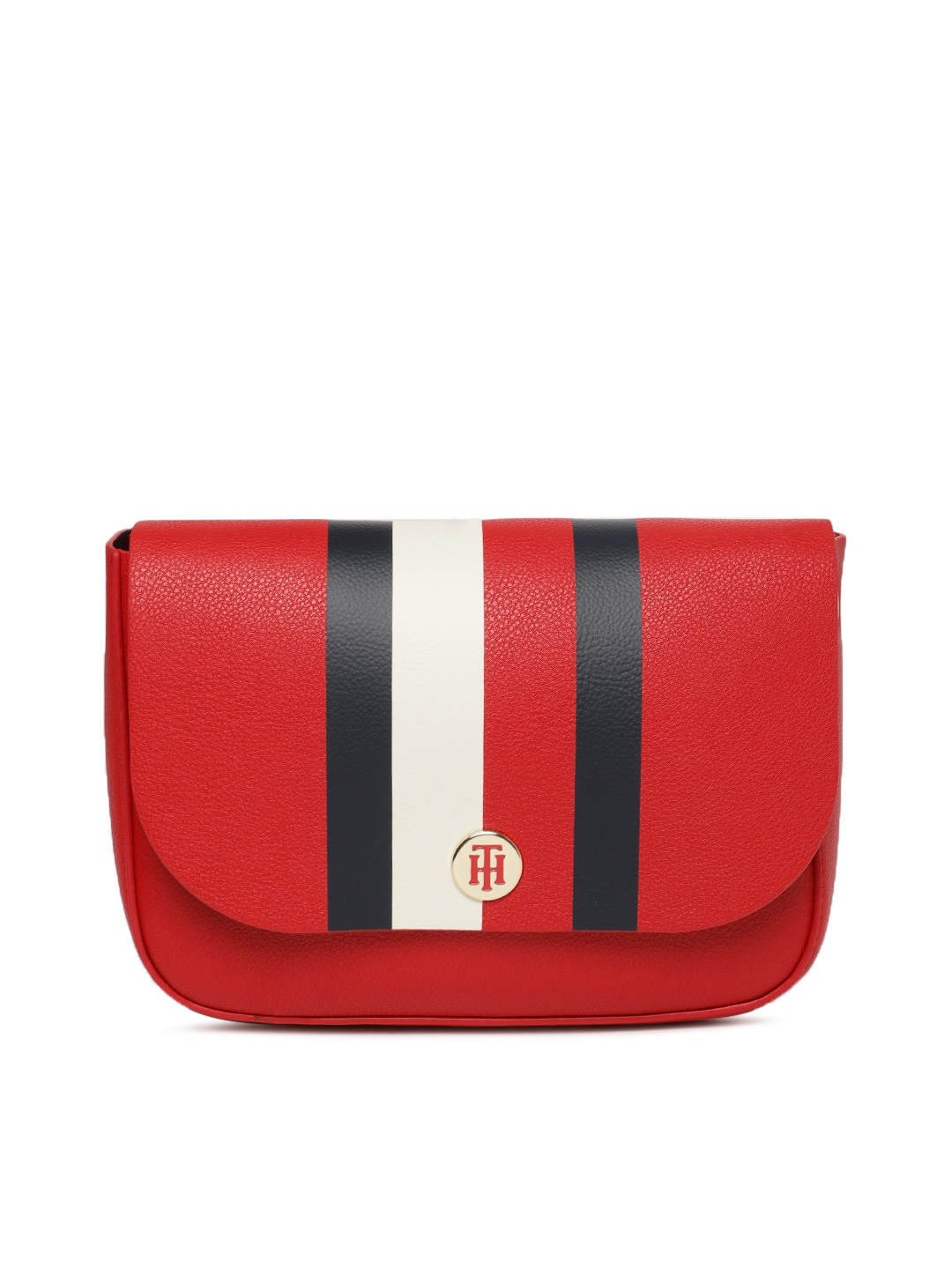 tommy hilfiger red sling bag