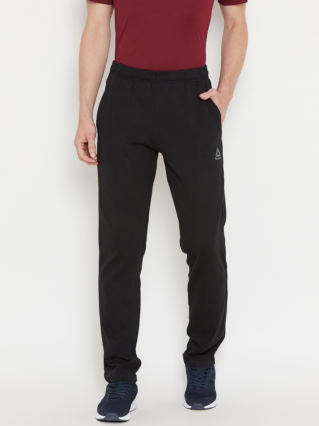 Buy Reebok Black Core Knit Training Track Pants - Track Pants for Men  7244491
