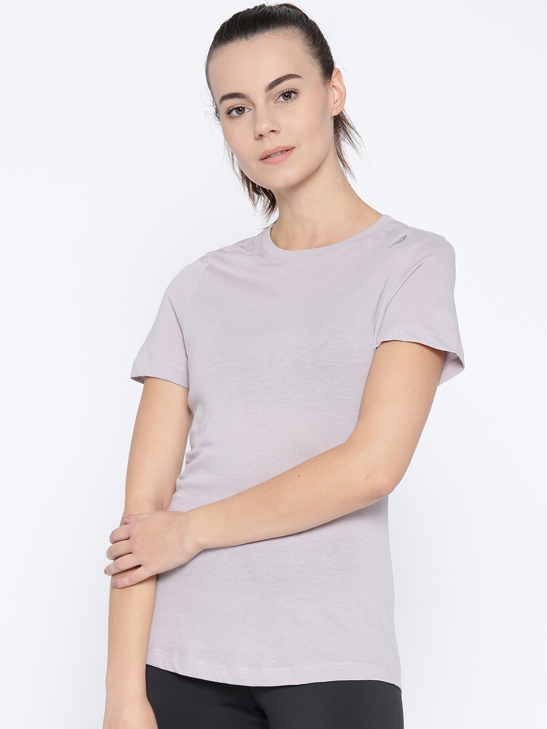Buy Reebok Women Lavender TE Solid 