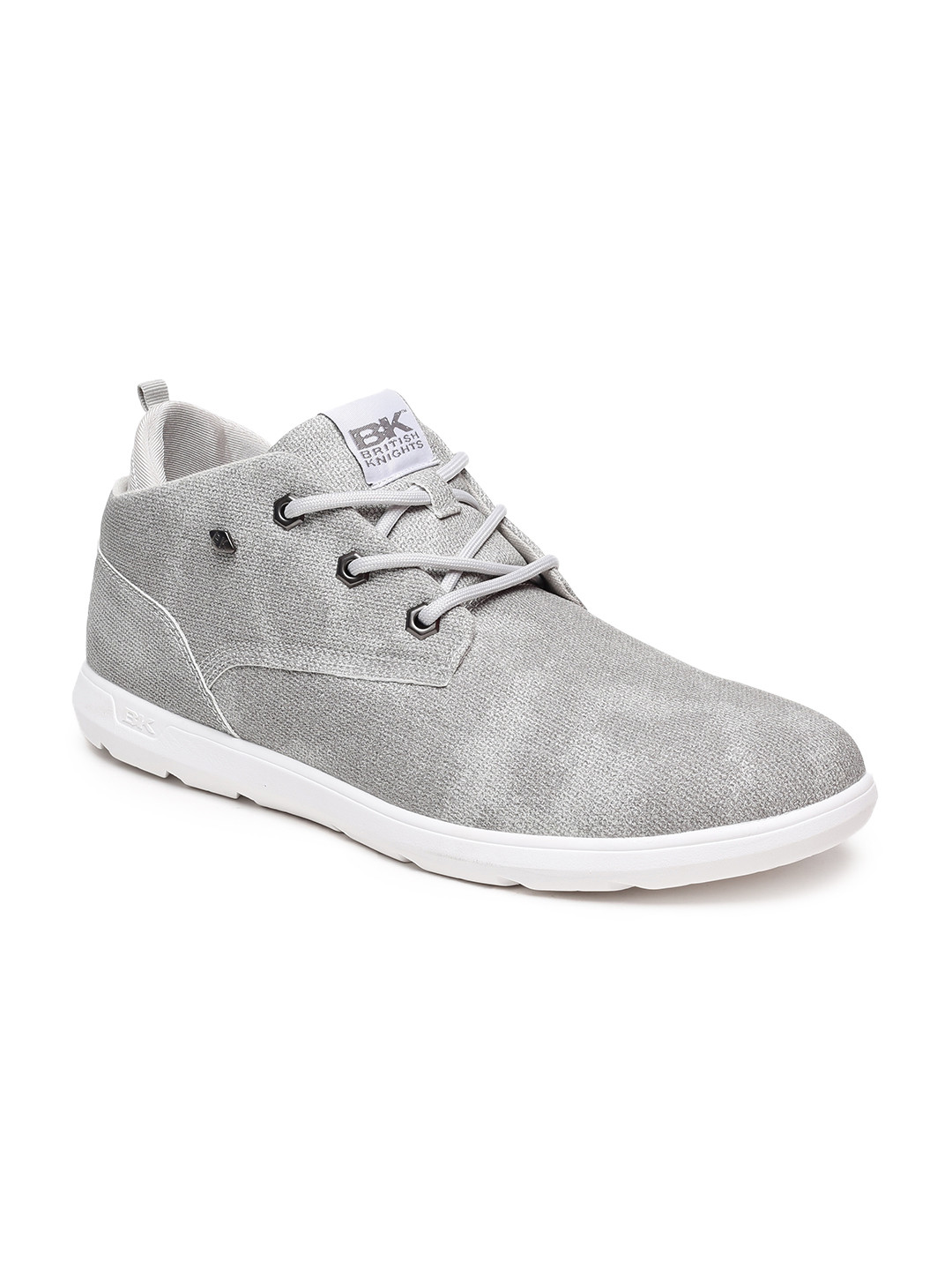 BRITISH KNIGHTS Men Grey Suede Sneakers