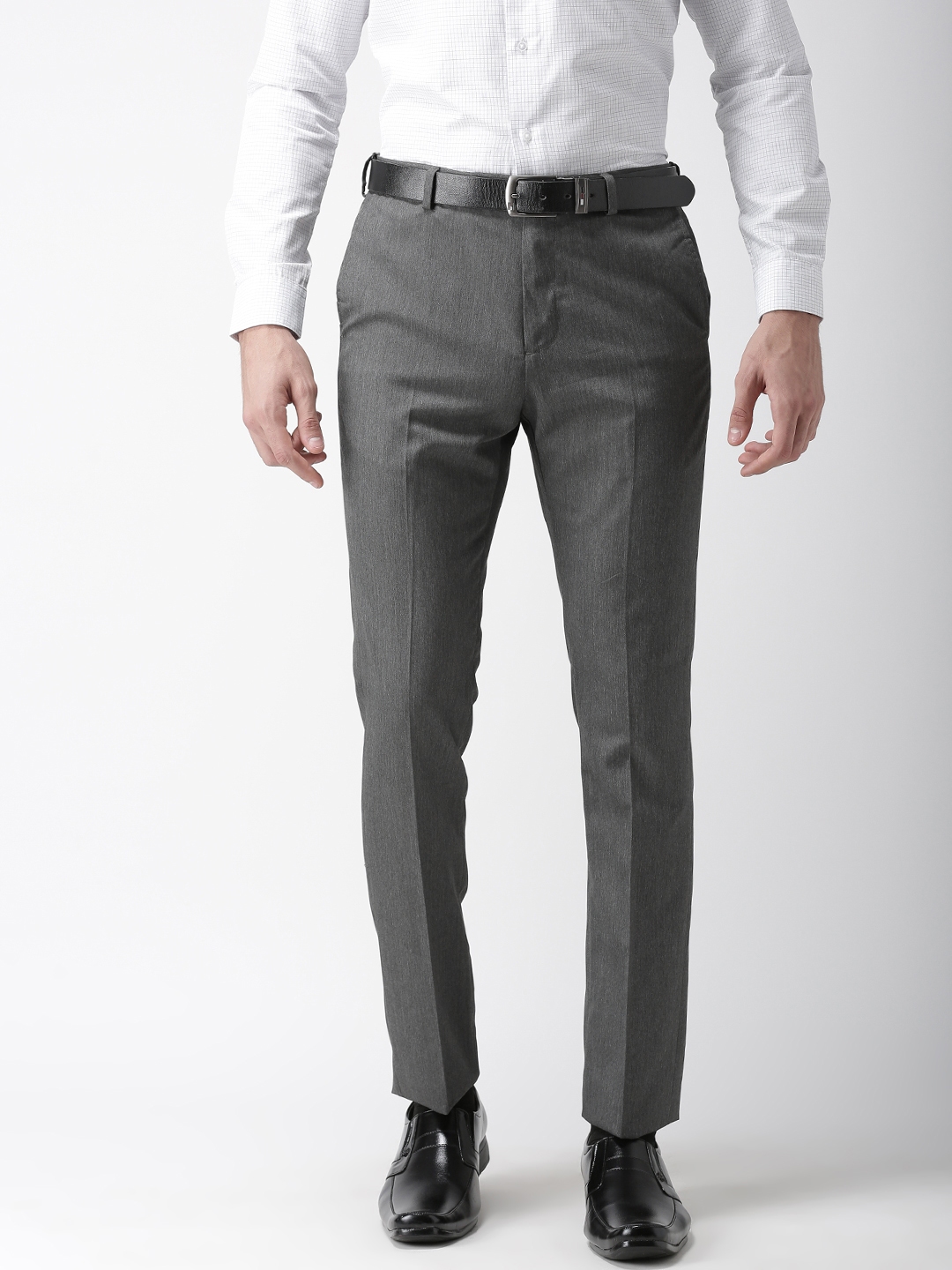 tapered formal trousers