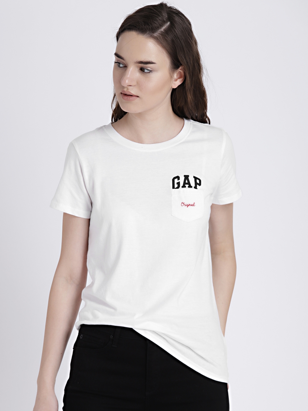 gap white t shirt women's