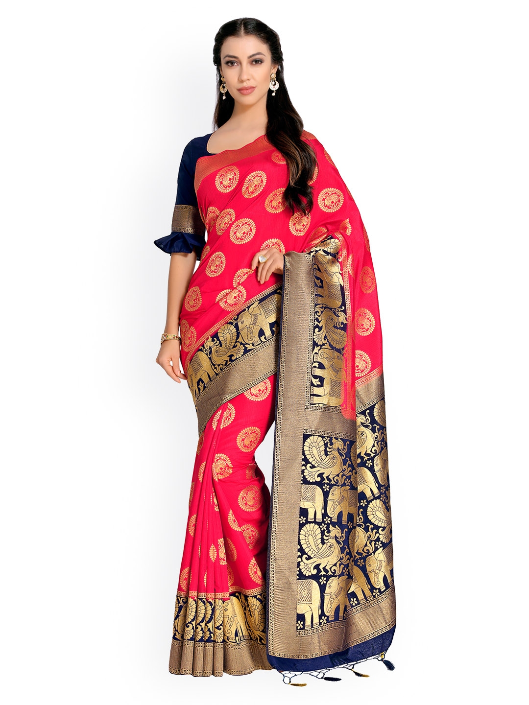 sarees in myntra