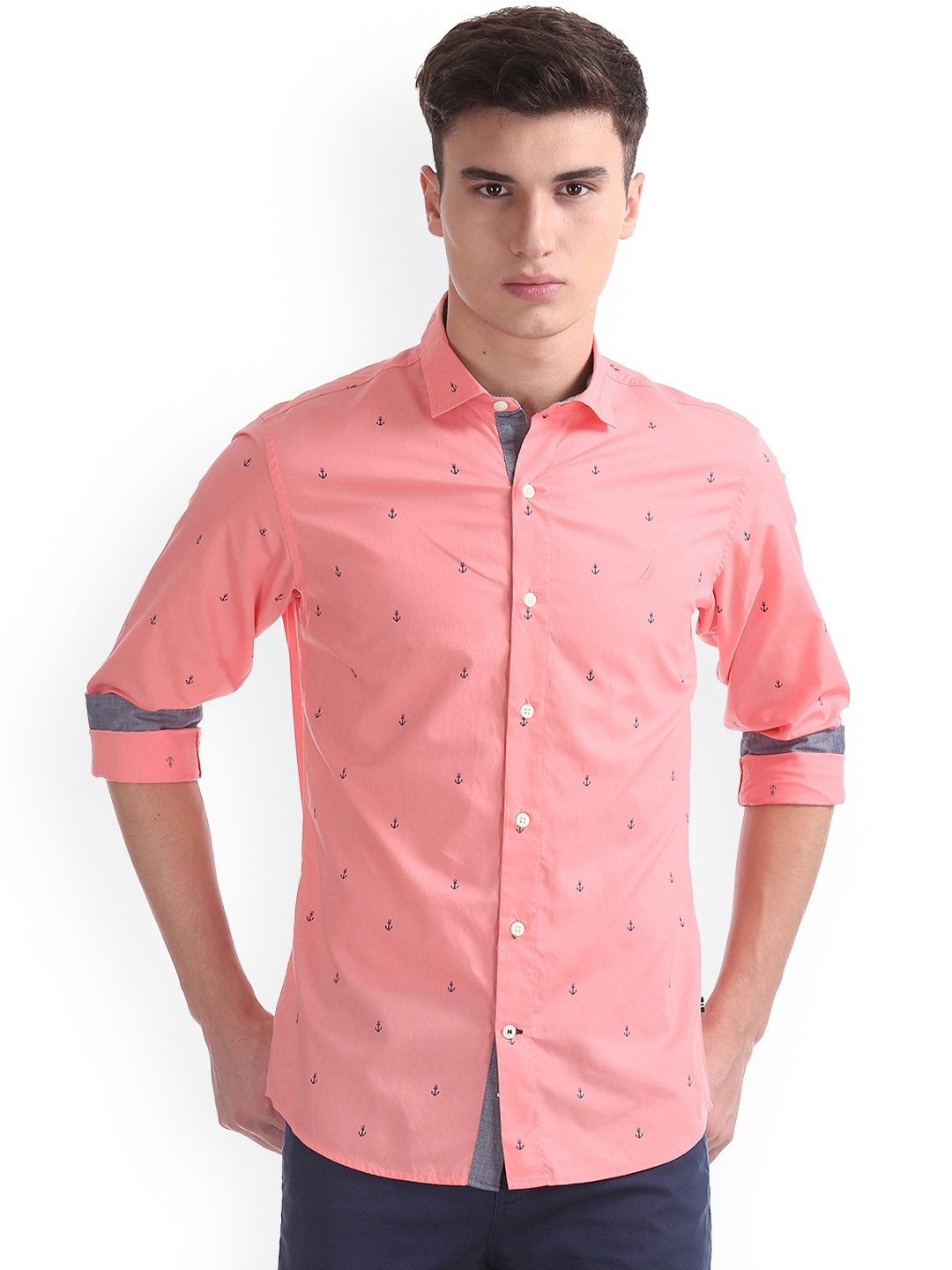 nautica pink shirt