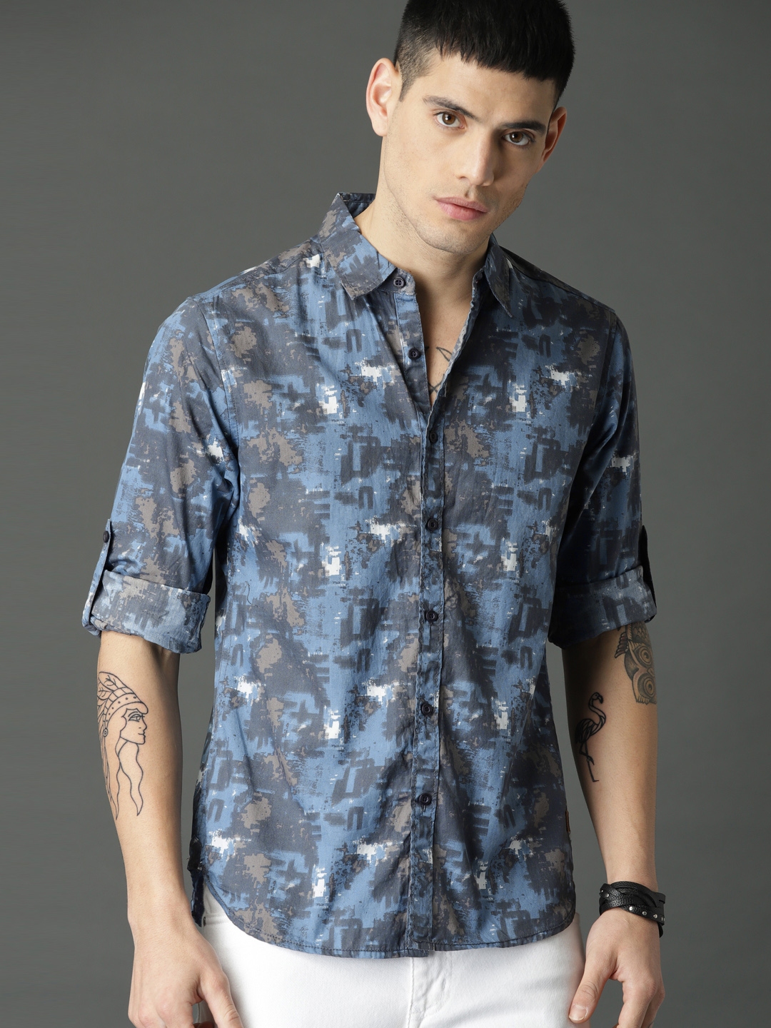 printed shirts myntra