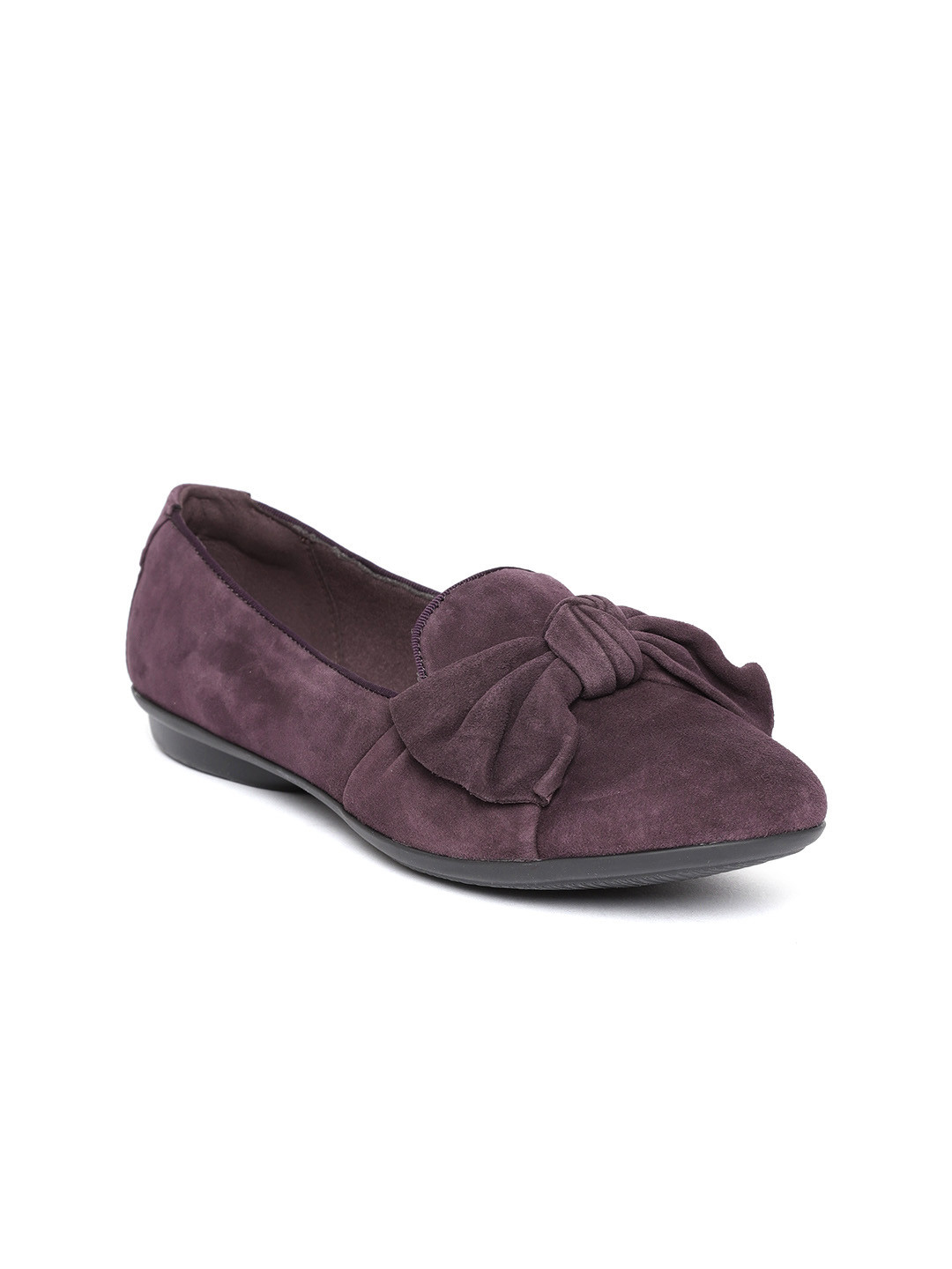 clarks womens purple