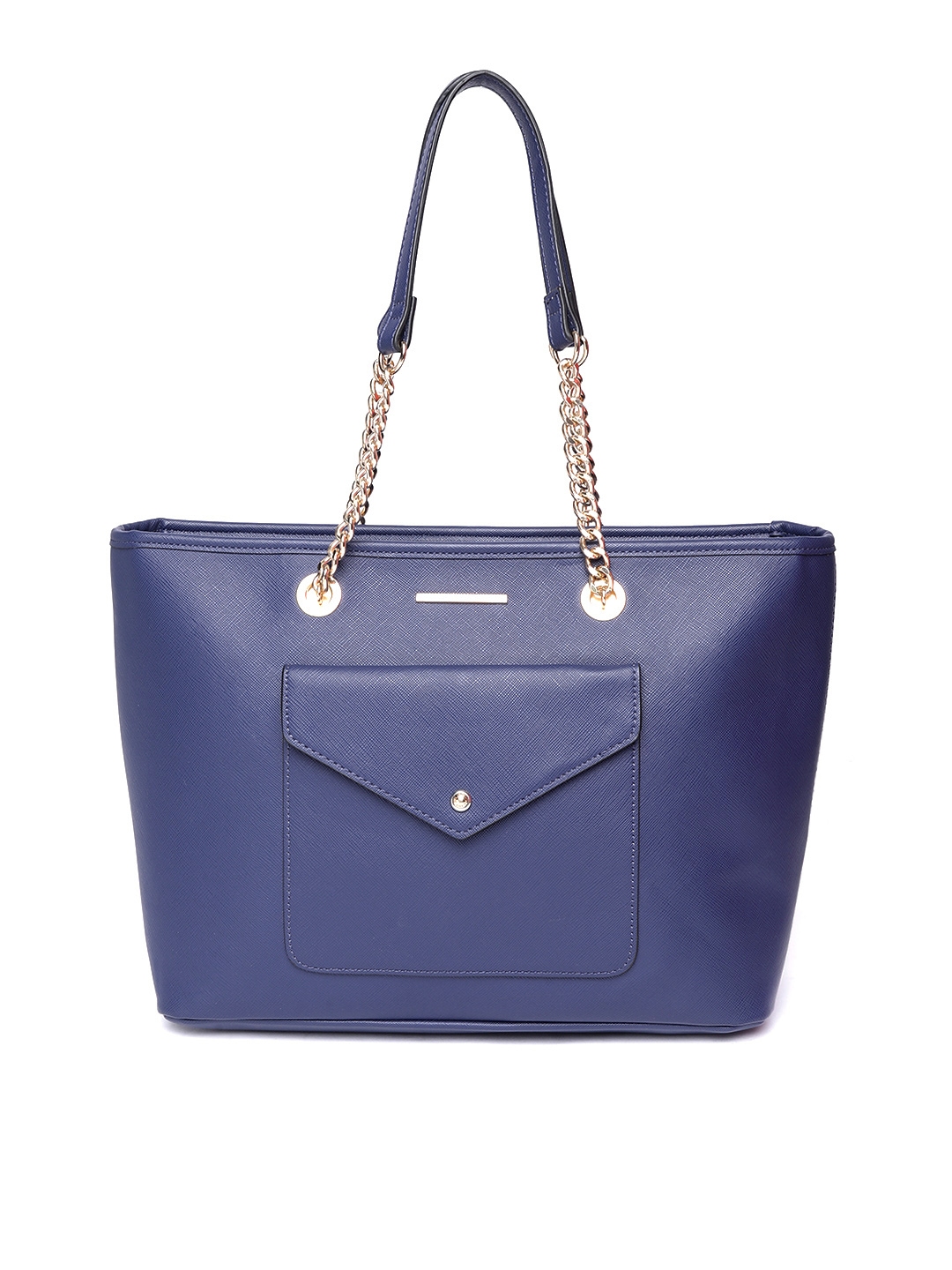 Buy ALDO Navy Blue Solid Shoulder Bag 