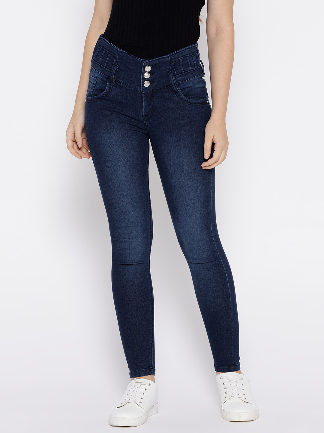 purple feather jeans