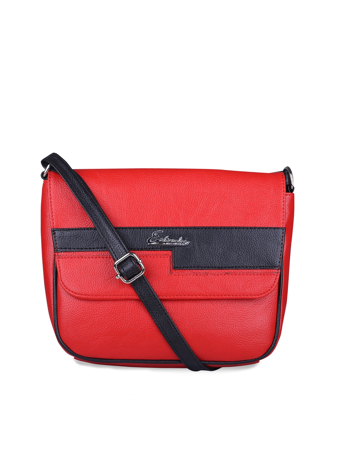 ESBEDA Red Solid Sling Bag ESBEDA Handbags