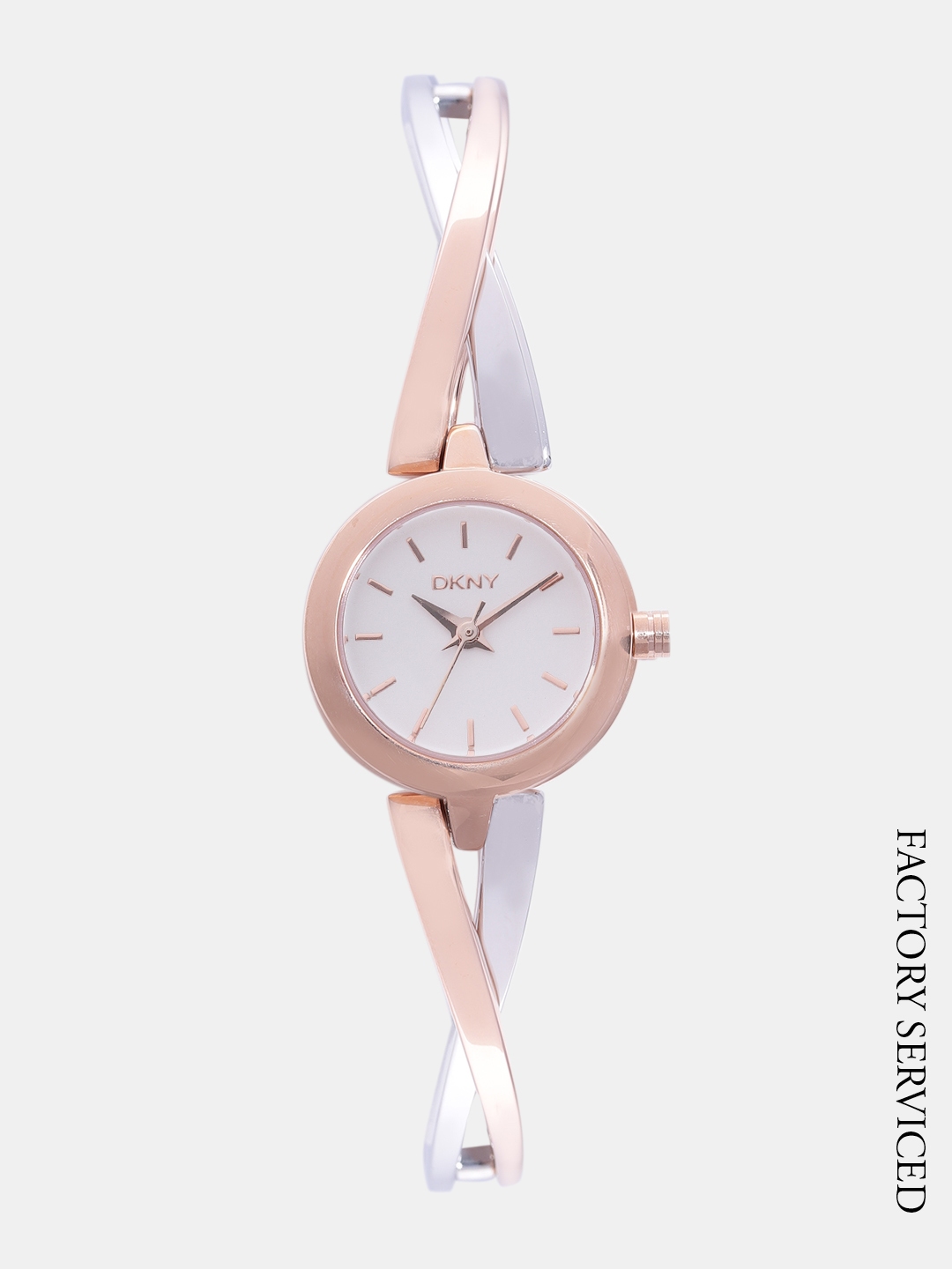 Buy DKNY Women White Factory Serviced Analogue Watch NY2172