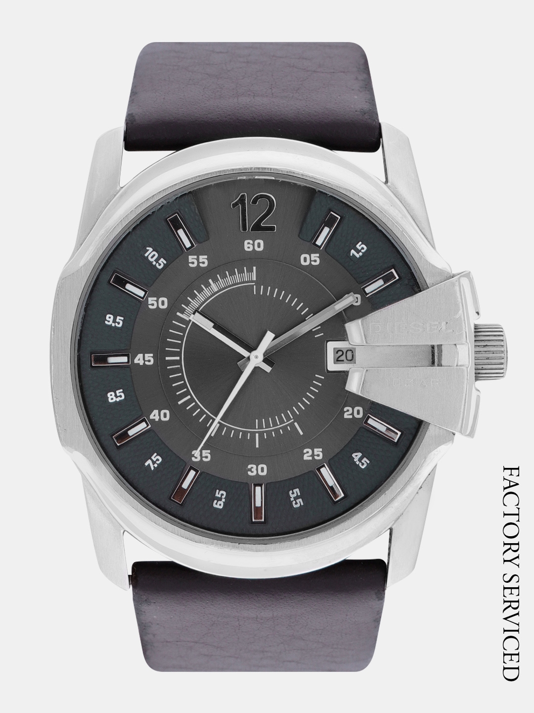 Buy DIESEL Men Grey Factory Serviced Analogue Watch DZ1206I