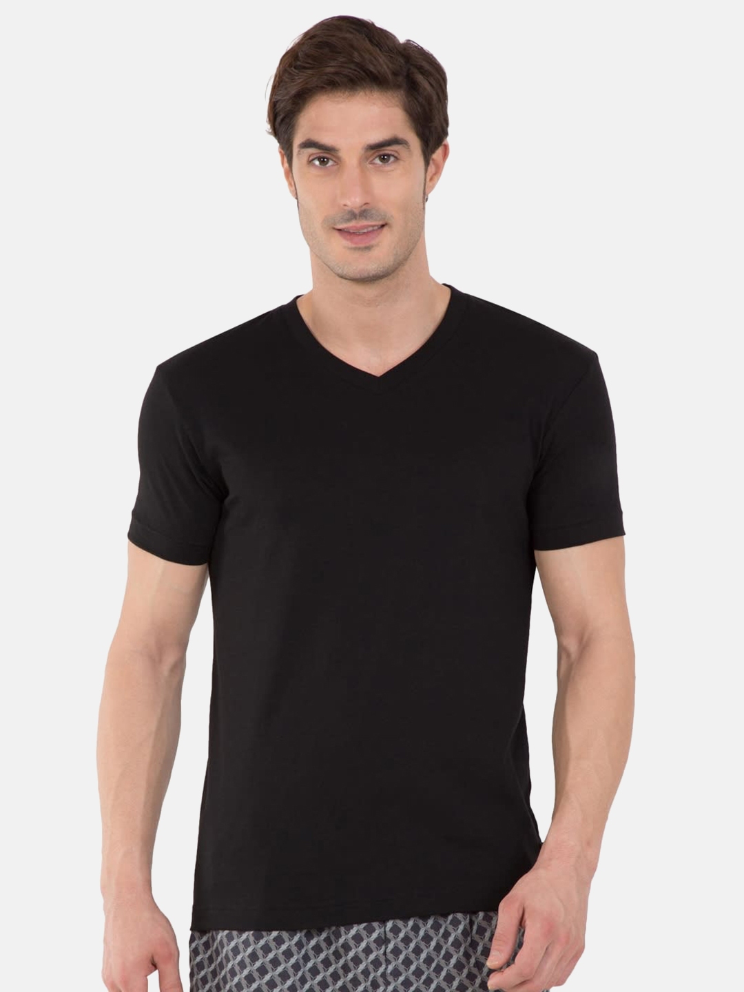 en lille Overleve Sparsommelig Buy Jockey Men Black Solid V Neck Lounge T Shirt 2726 0105 - Lounge Tshirts  for Men 7276838 | Myntra