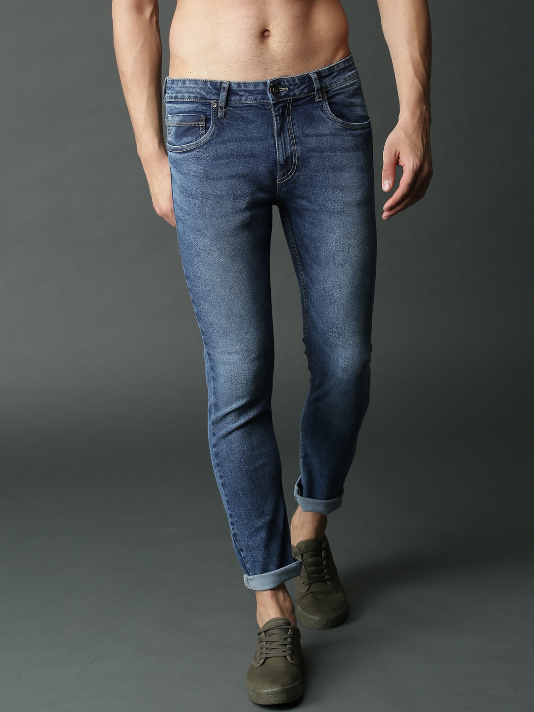 emporio armani skinny jeans mens
