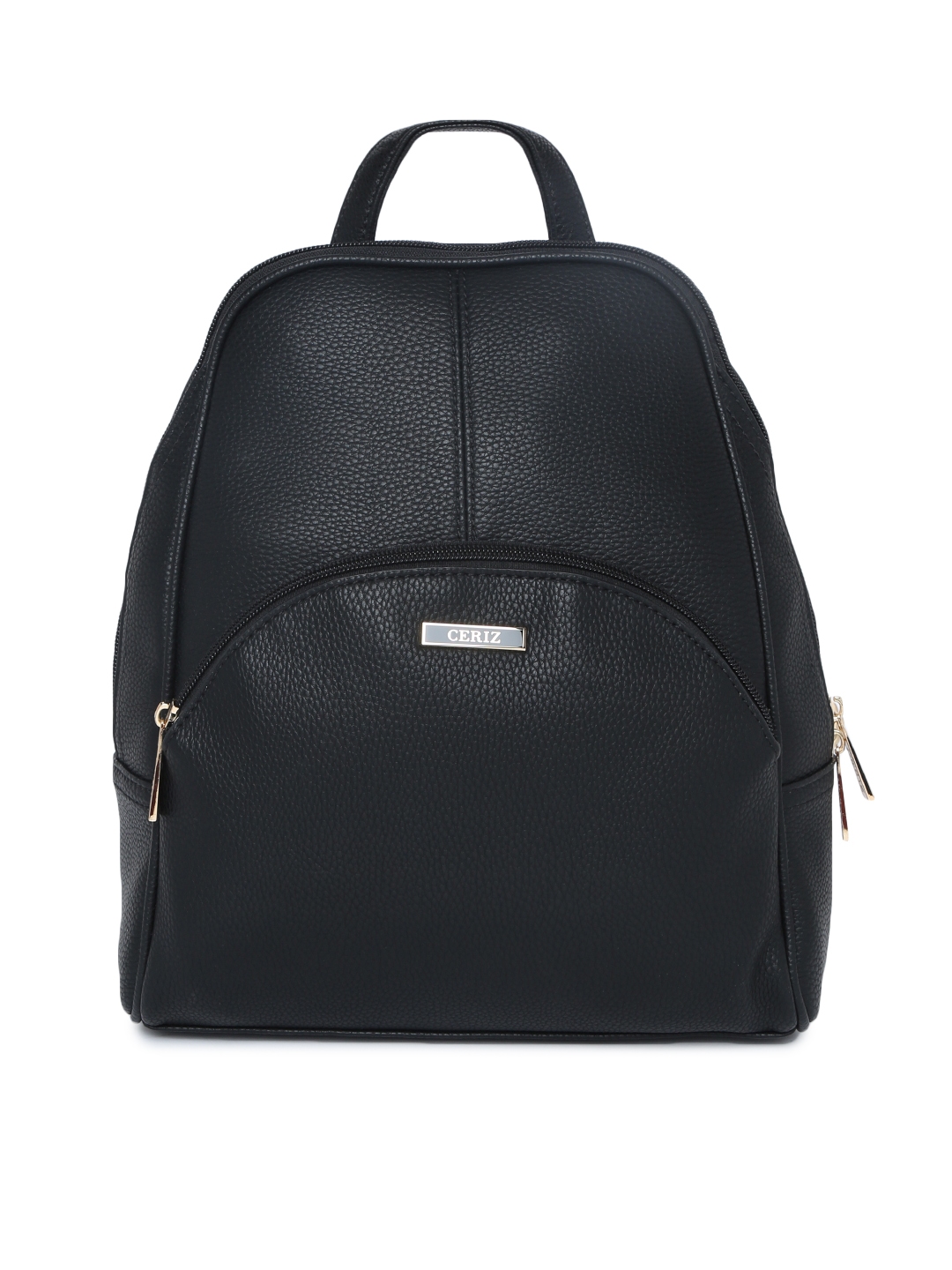 Buy CERIZ Women Black Solid Backpack  Backpacks for Women 7281872  Myntra