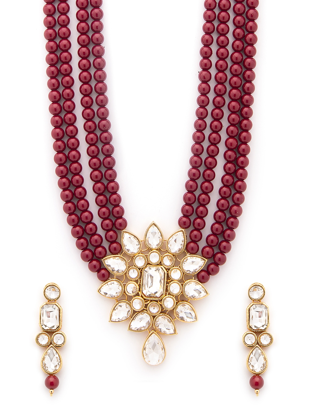 Buy Gold Plated Jewellery Light Weight Gold Beads Long Chain Designs