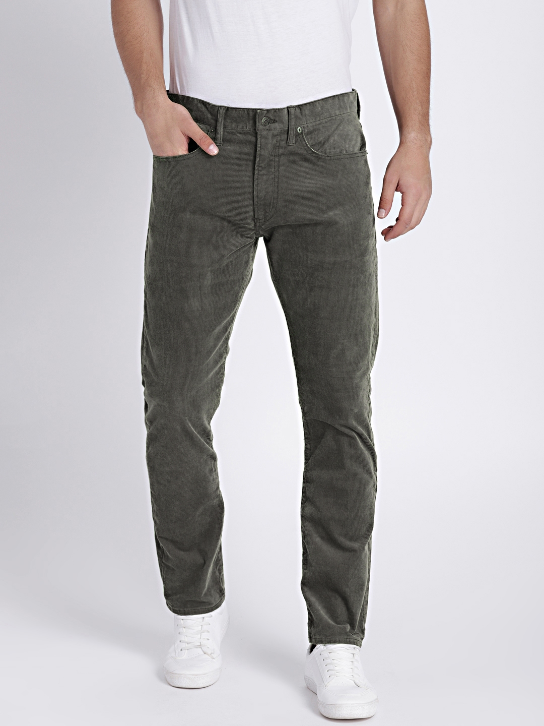 olive green slim fit jeans