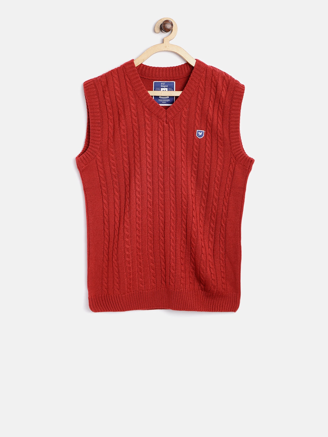 Boys red clearance sweater vest