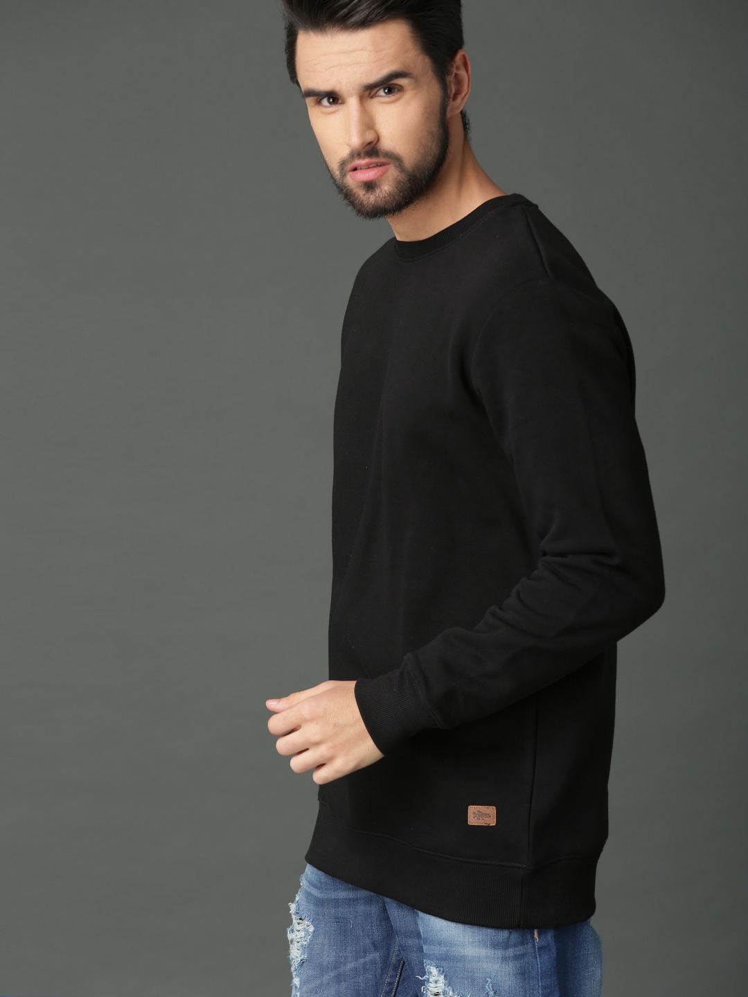 roadster black sweatshirt