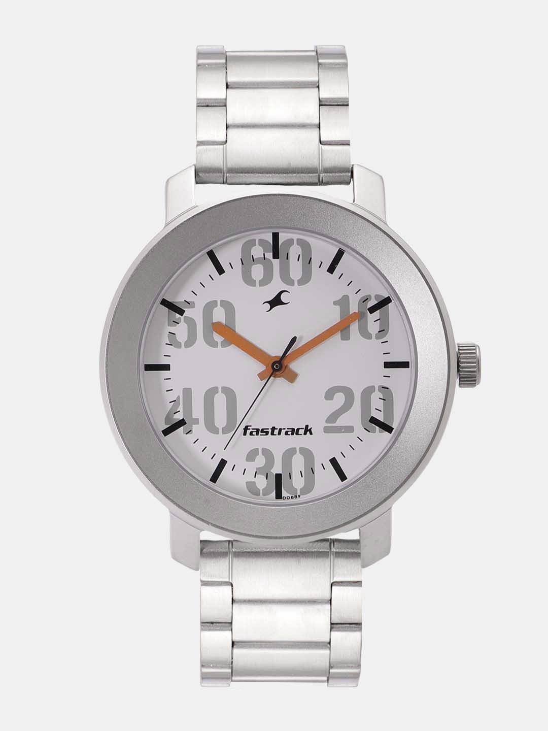 Buy Fastrack Bare Basics Men White Analogue Watch NL3121SM01 - Watches for  Men 7291770 | Myntra