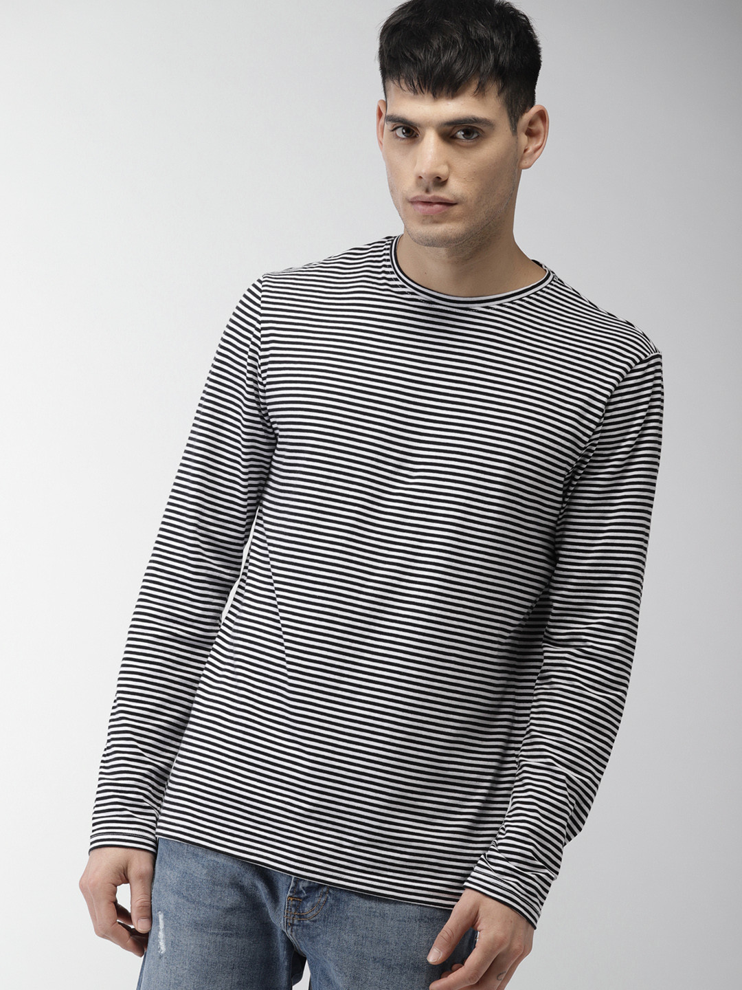 striped long sleeve shirt forever 21