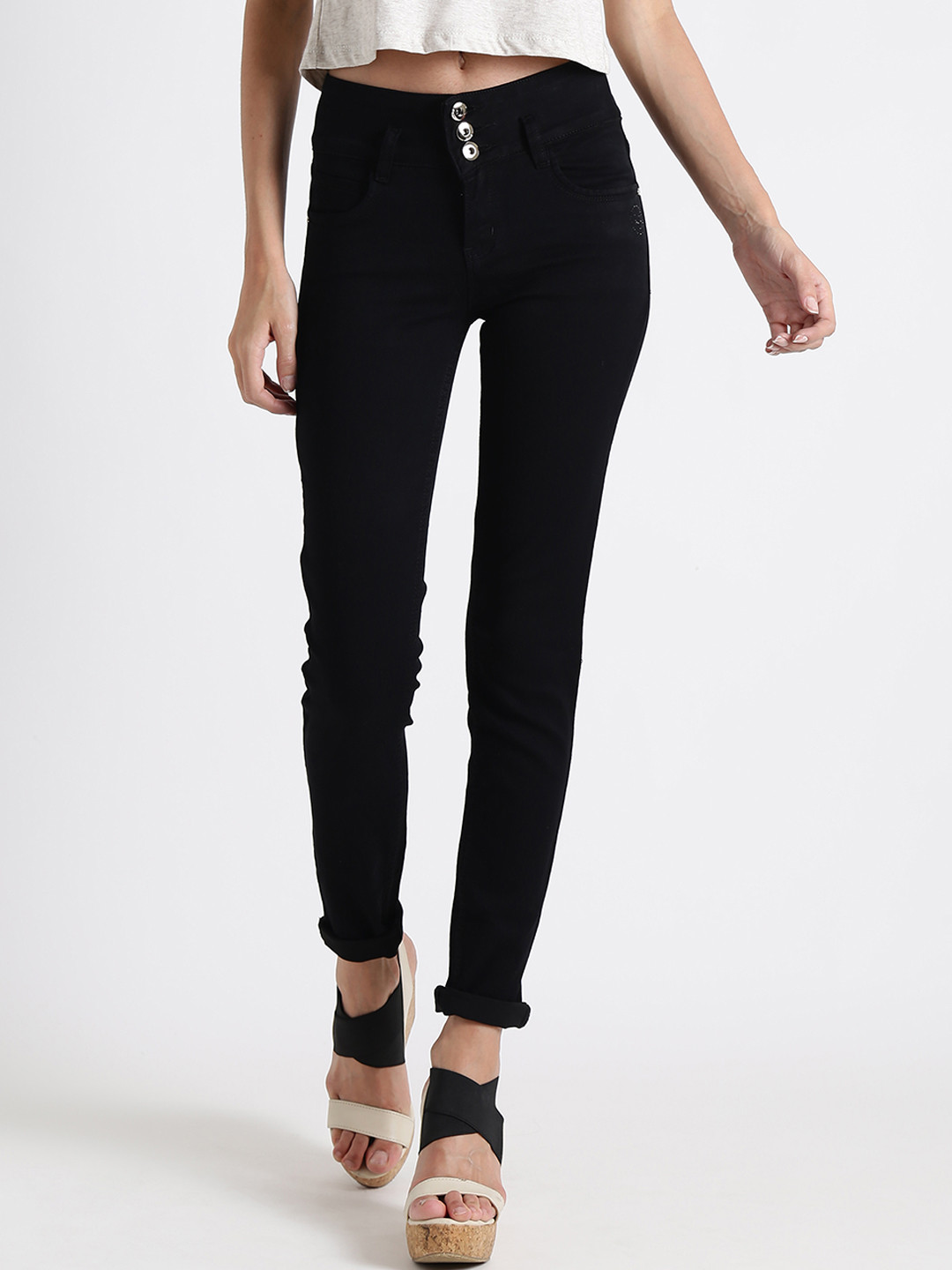 lotus black jeans