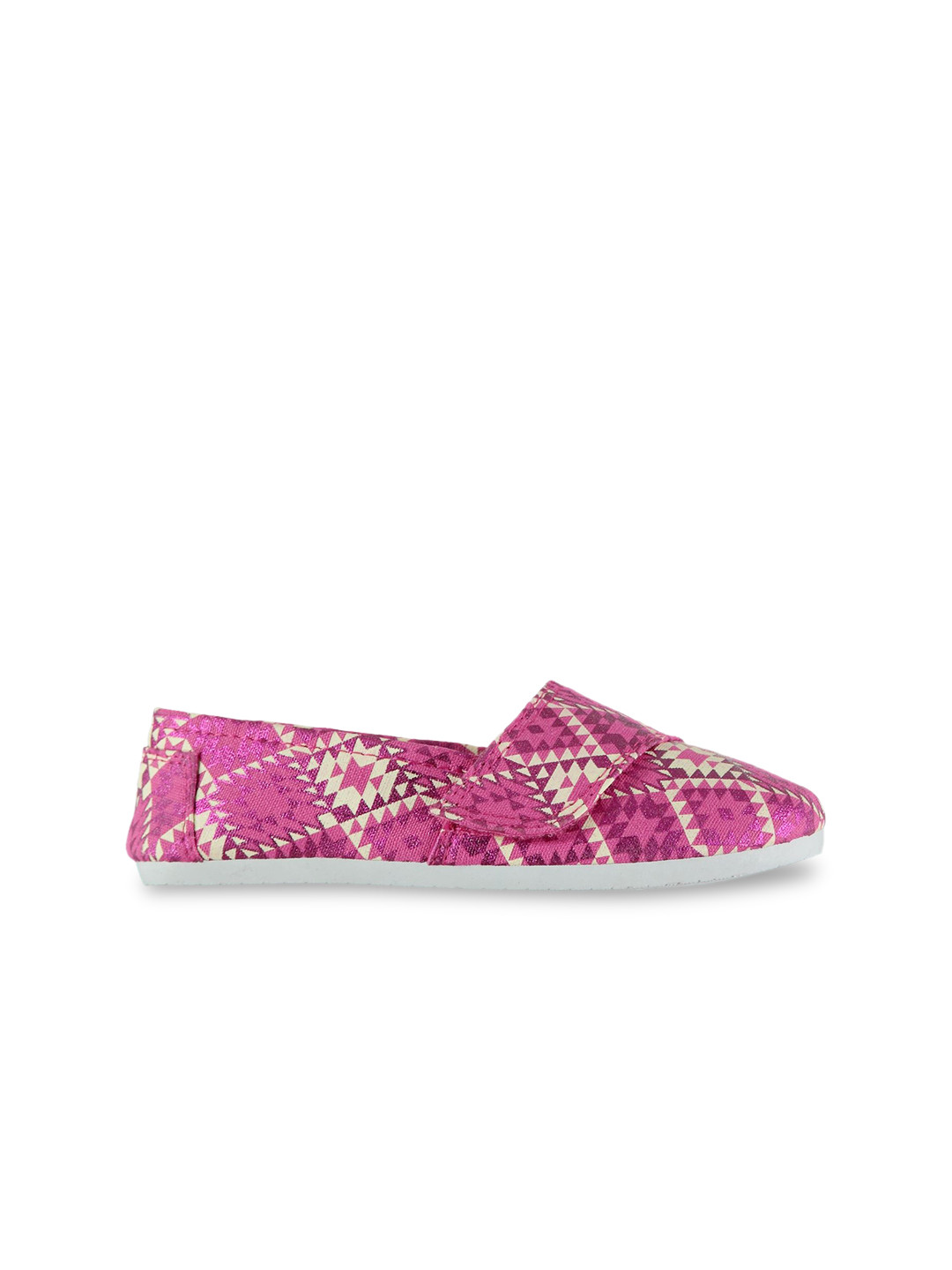 Slazenger Girls Pink Slip-On Sneakers