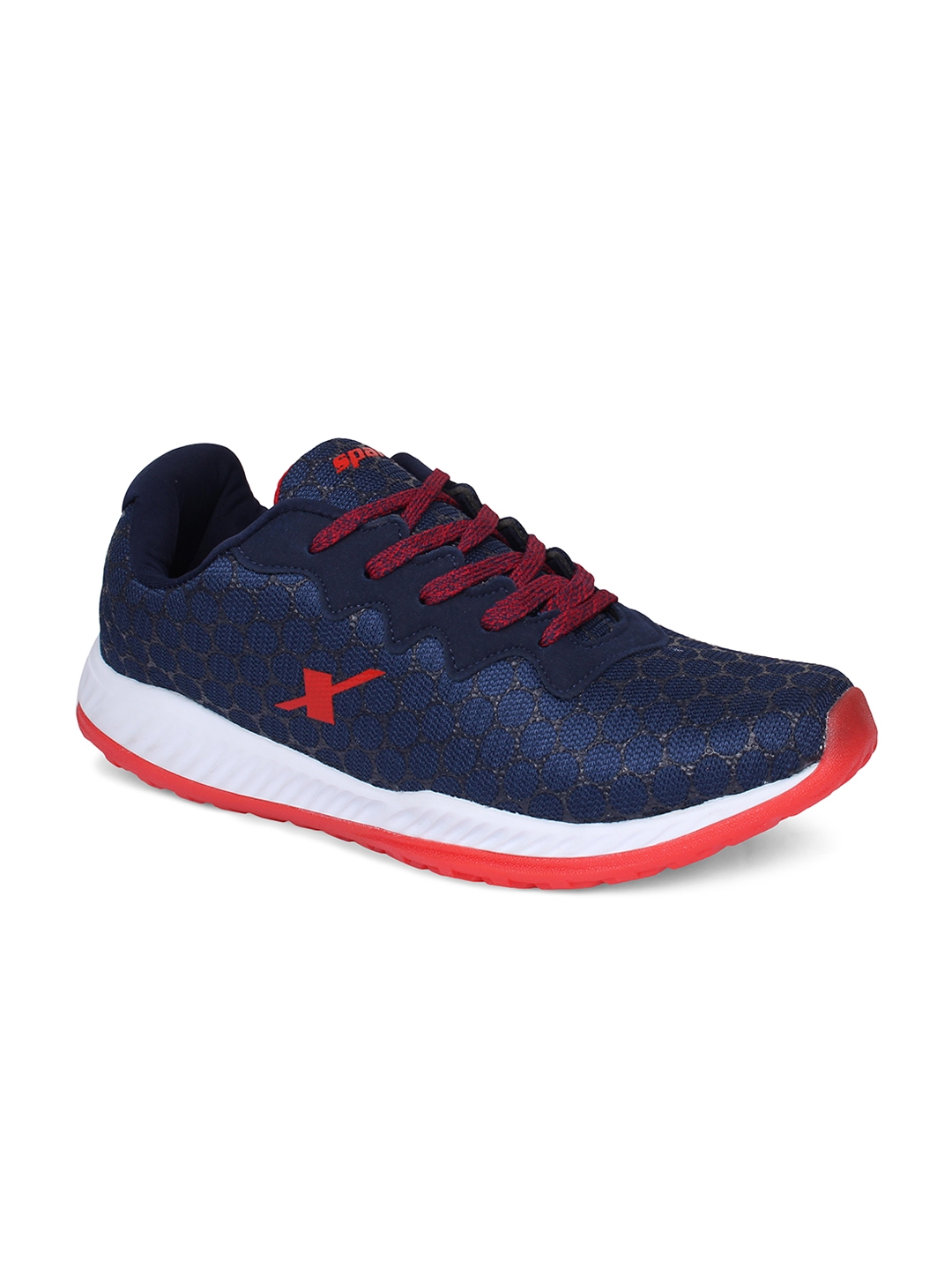 sparx navy blue sports shoes