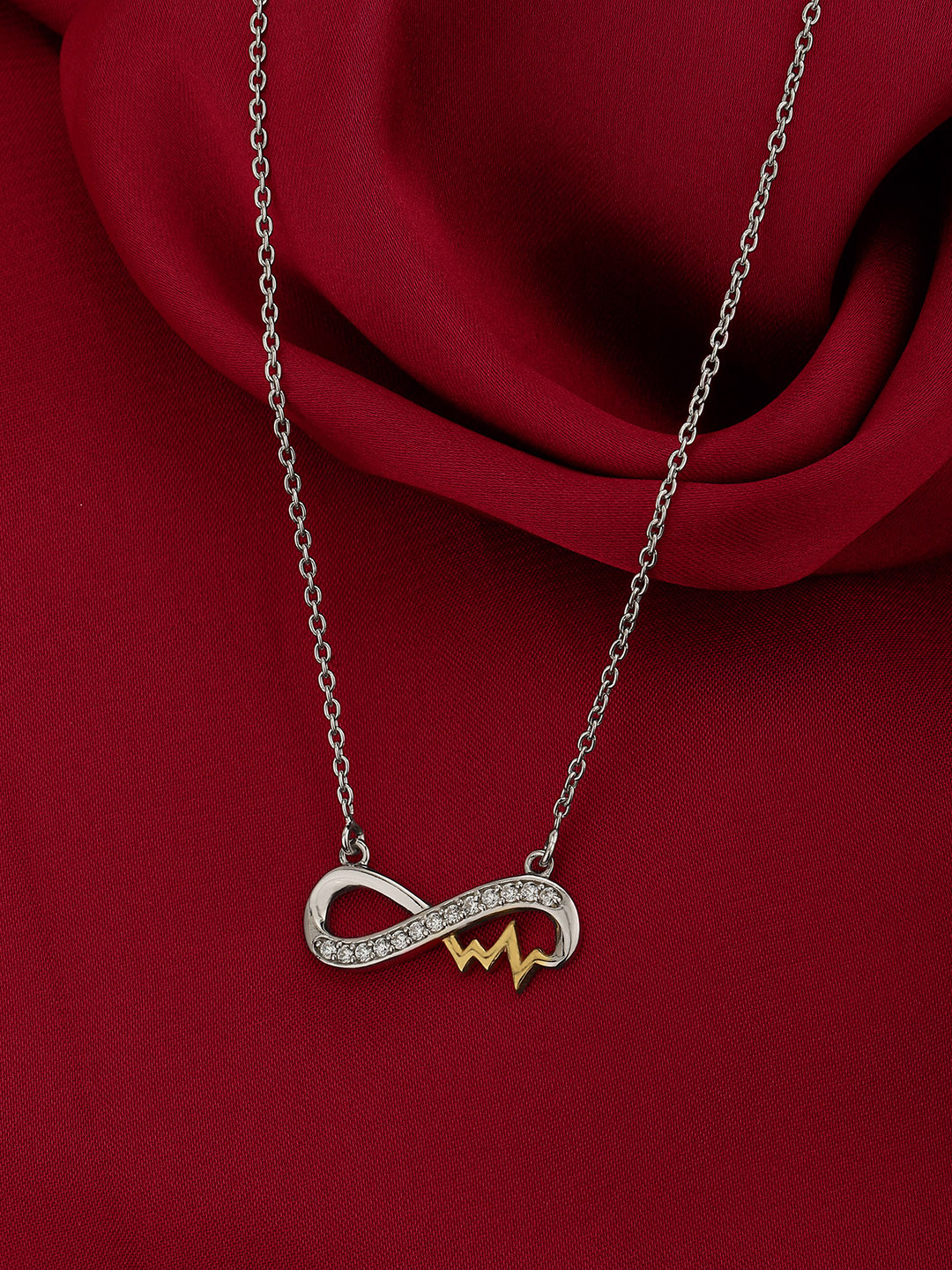 Carlton London Gold & Silver-Plated 925 Sterling Silver Necklace