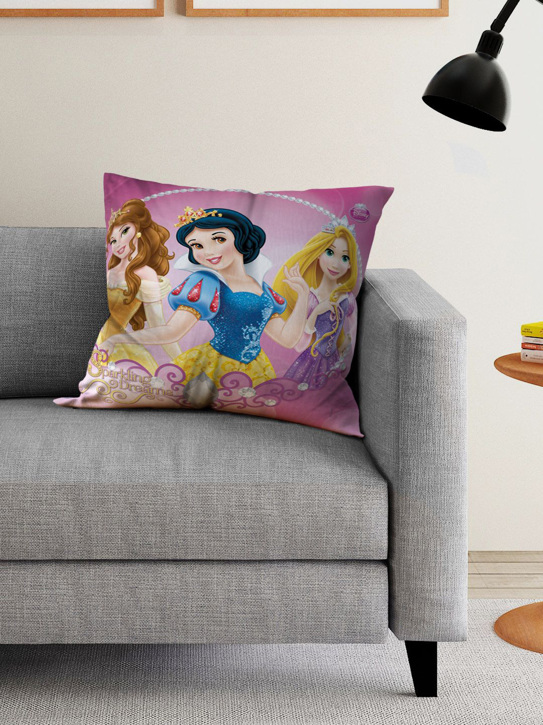 Athom Trendz Multi-Coloured Printed Cushion with Cushion Cover