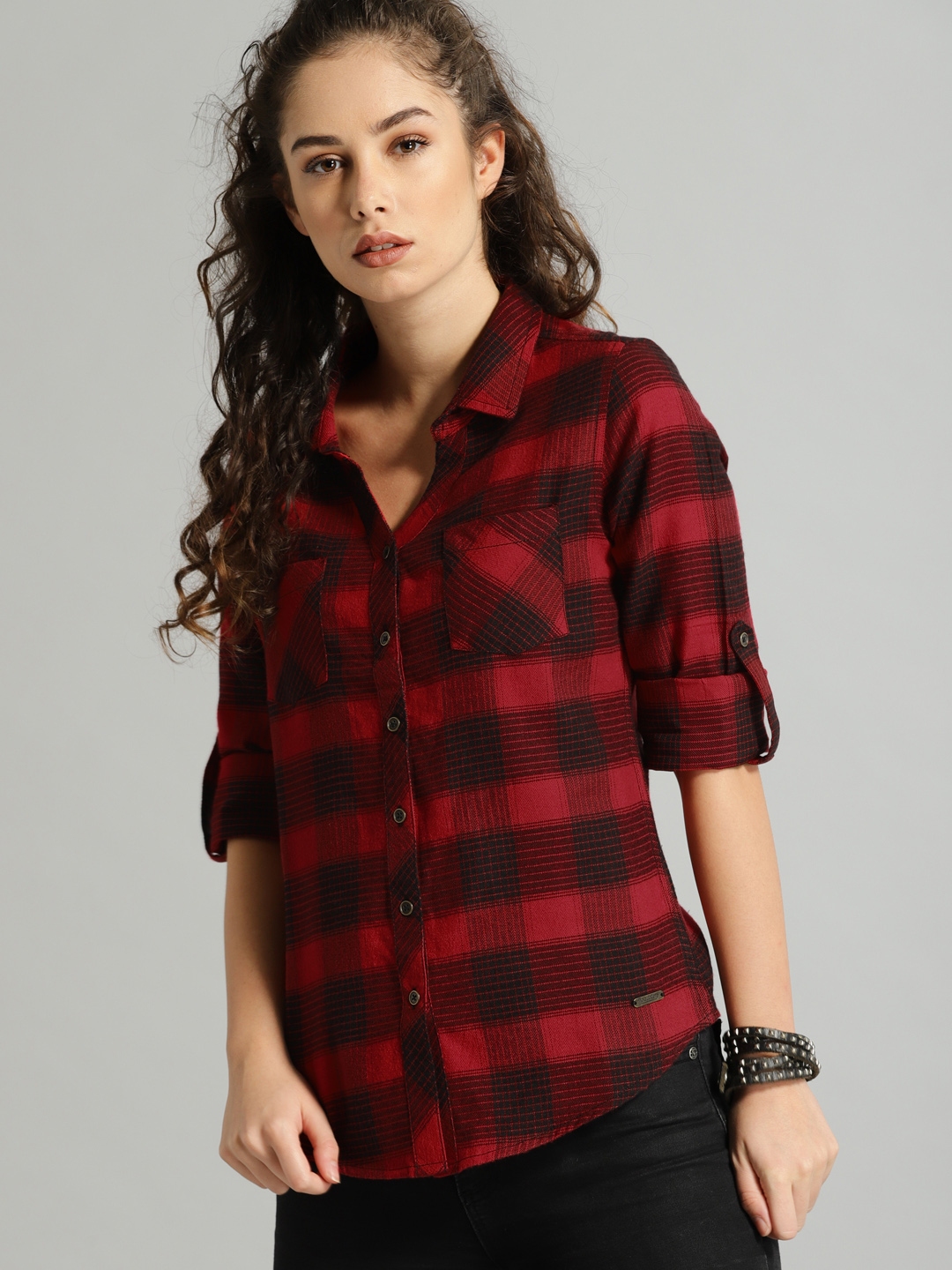 myntra ladies shirts