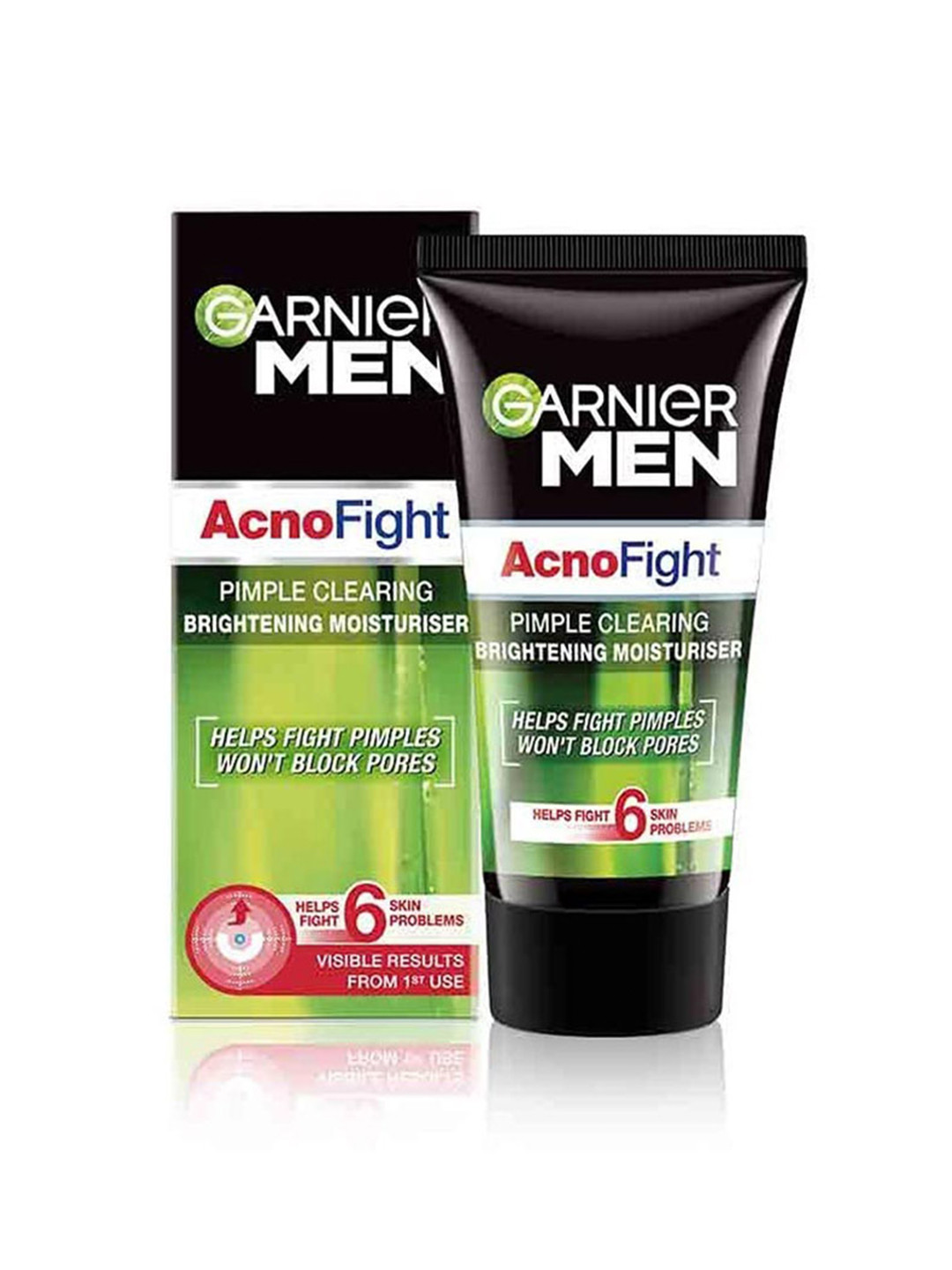 Garnier Men Acno Fight Pimple Clearing Brightening Moisturizer with Salicylic Acid - 45g