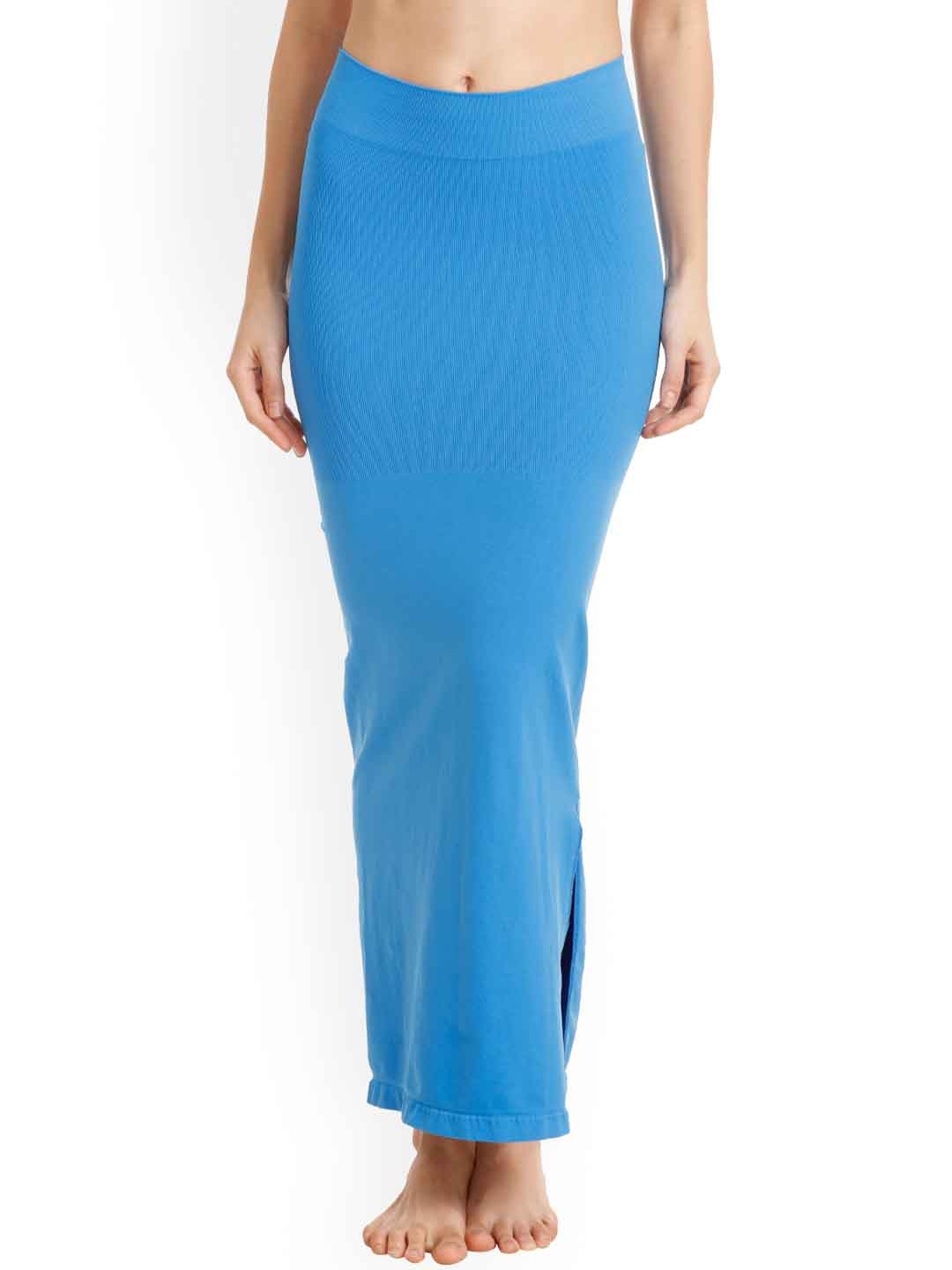 Buy Zivame High Compression Slit Mermaid Saree Shapewear - Navy Blue online