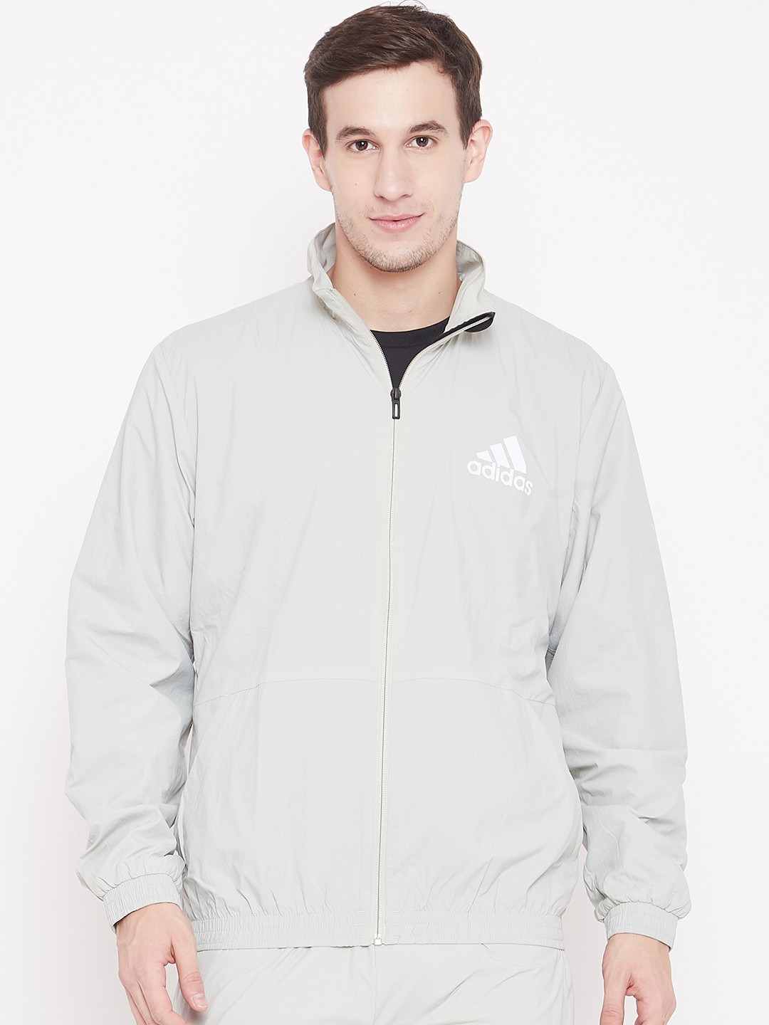 adidas woven tt solid grey