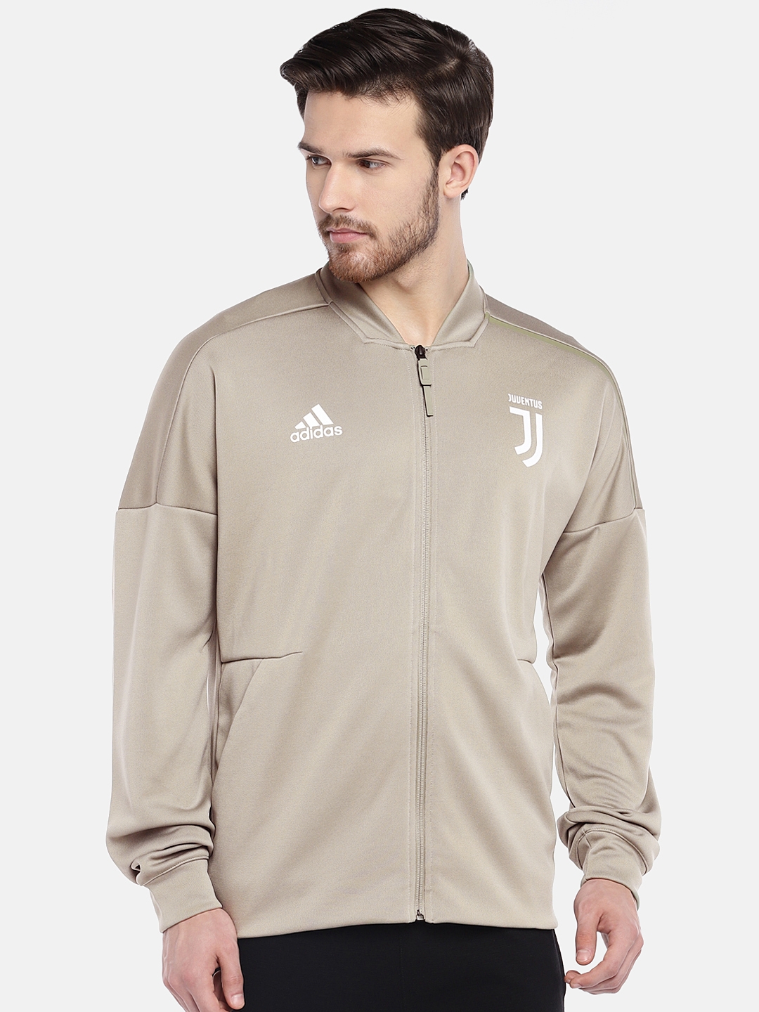 Depression history Microbe Buy ADIDAS Men Grey Juventus Z.N.E. Football Jacket - Jackets for Men  7343000 | Myntra