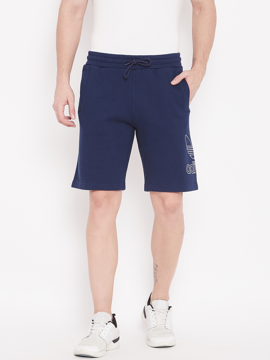 Buy ADIDAS Originals Men Navy Outline Shorts Shorts for Men