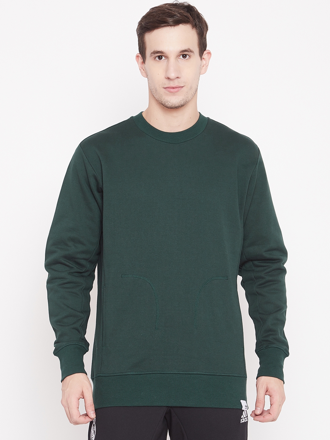 adidas originals green sweatshirt