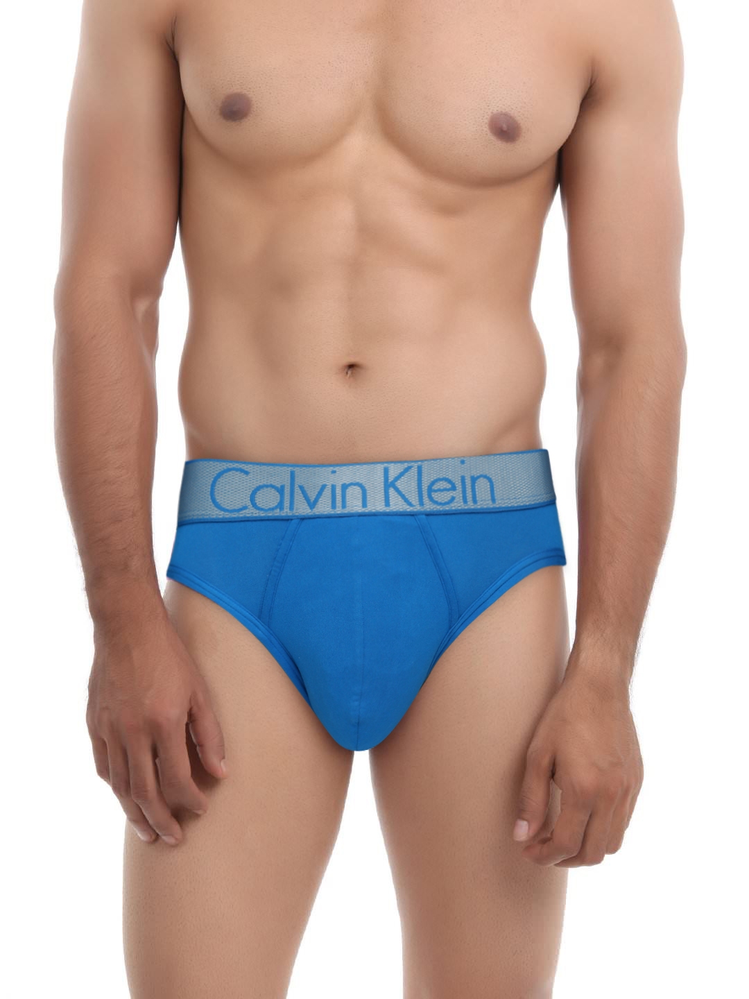 Calvin Klein Underwear Men Blue Solid Brief NB12940SB
