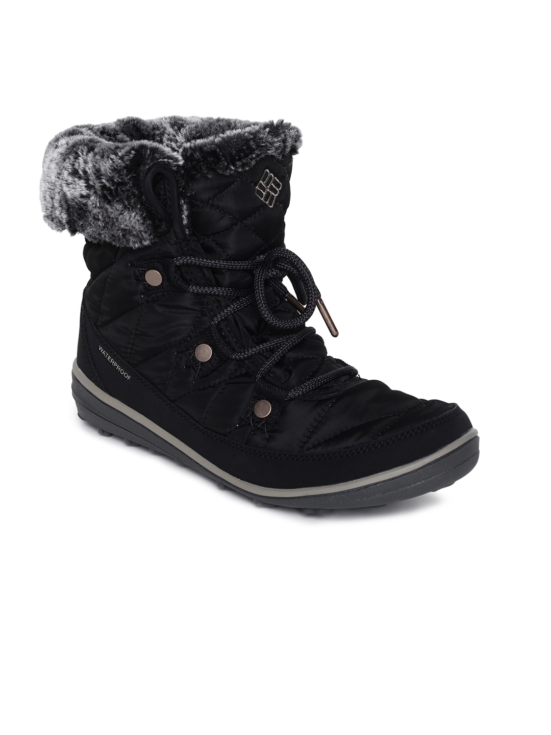 Buy Columbia Women Black HEAVENLY OMNI HEAT Quilted Waterproof