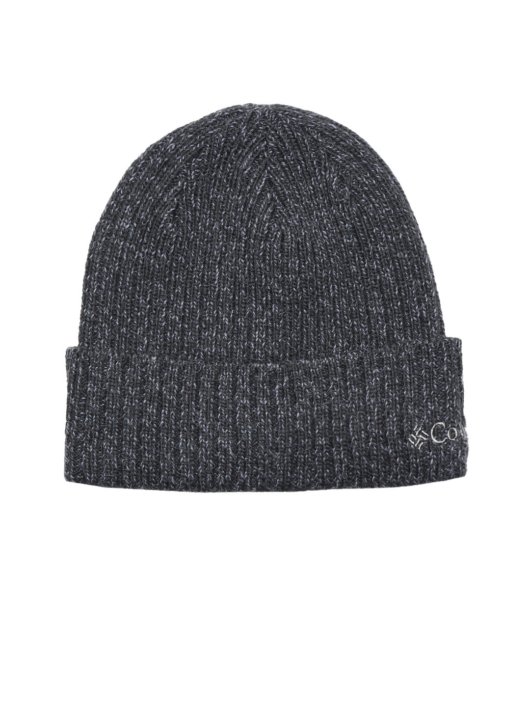 Columbia Unisex Grey Solid Beanie