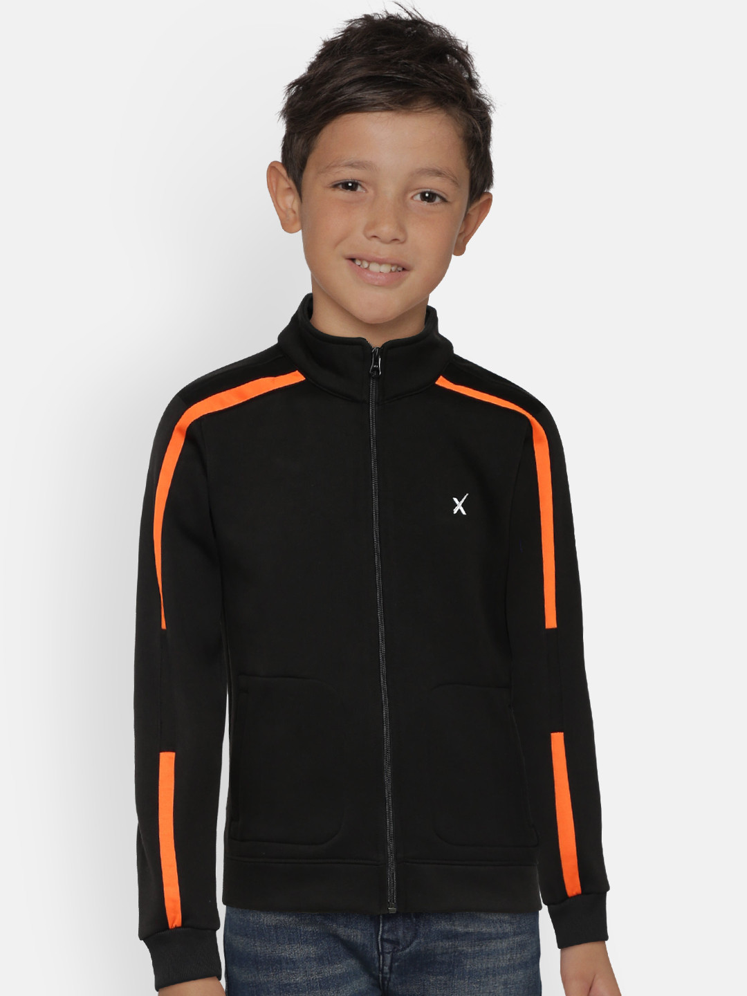 Buy HRX By Hrithik Roshan Boys Black Solid Sweatshirt - Sweatshirts for  Boys 7411382 | Myntra